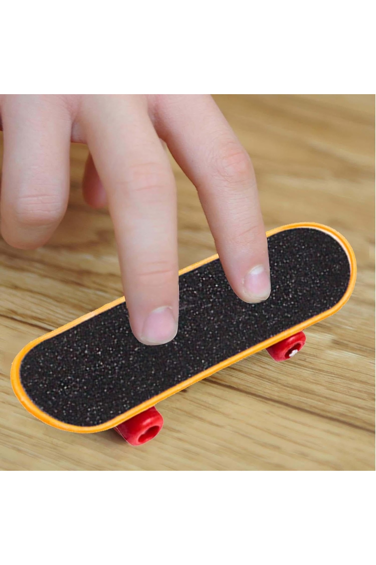 Ayver 2'li Mini Kaykay Oyuncak Zımpara Yüzey Skateboard Metal