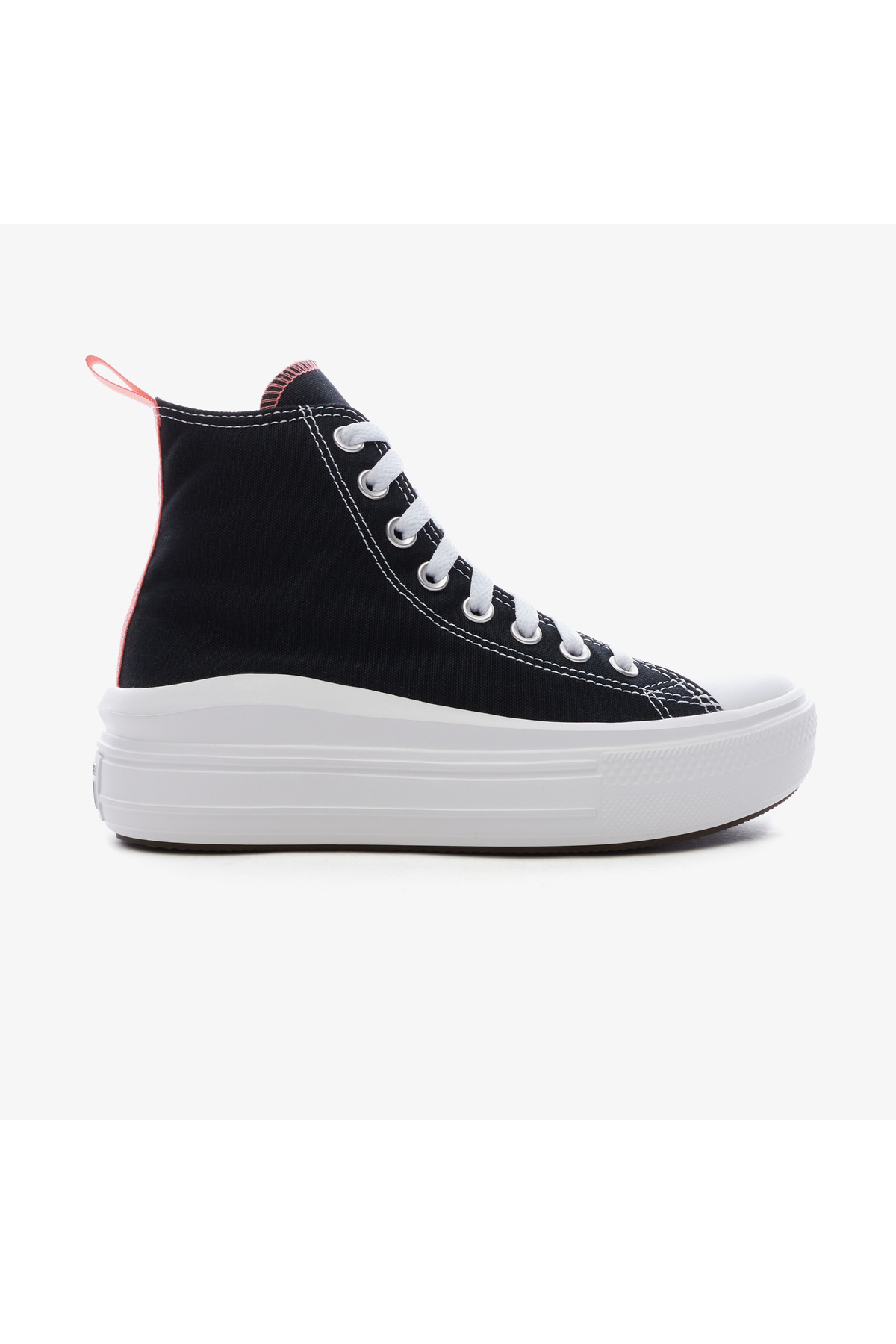 Converse Chuck Taylor All Star Move Canvas Platform gyermek fekete tornacipő
