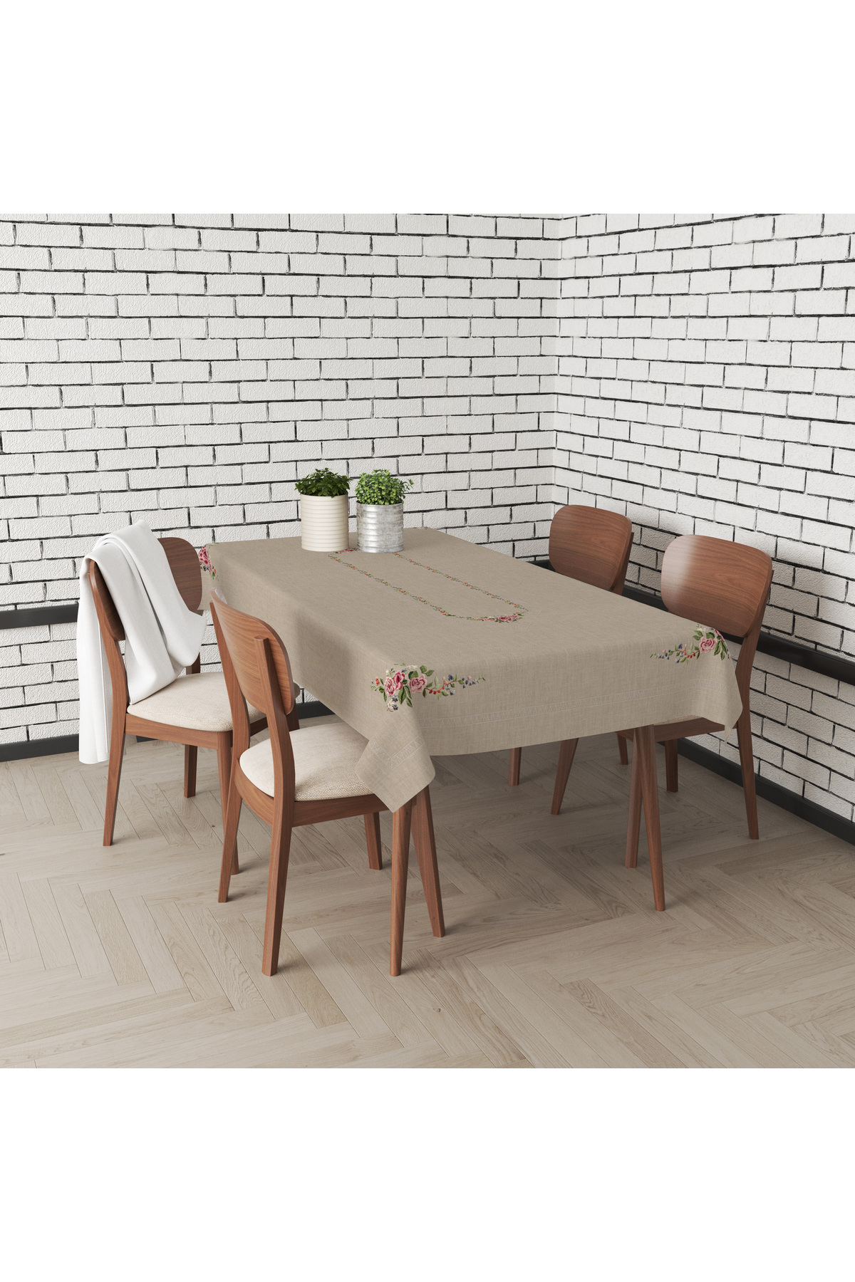 میز پوش کاناویچه طرح دار