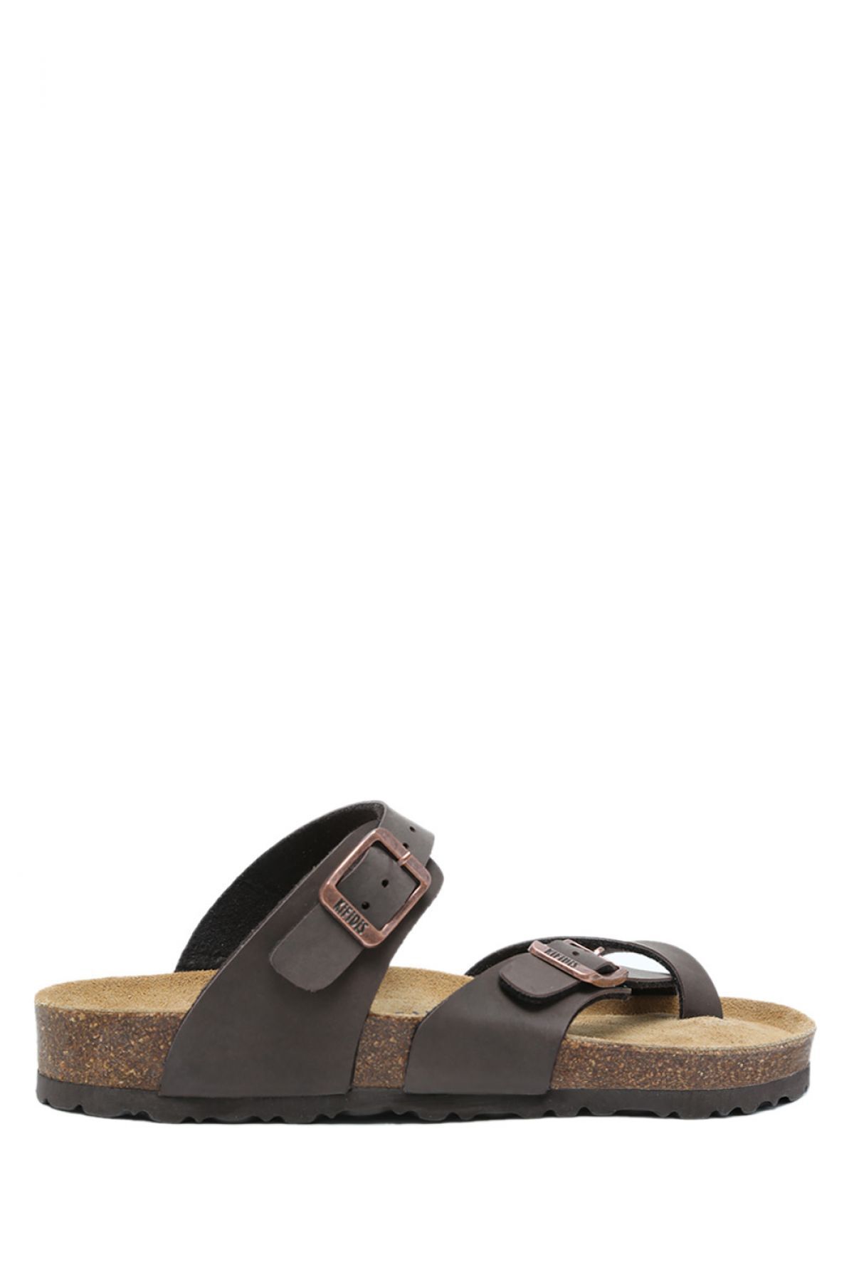 Kifidis-KS10261SK Дамски коркови чехли Soft Step, размер 36-41, размер 03 - кафяви 1