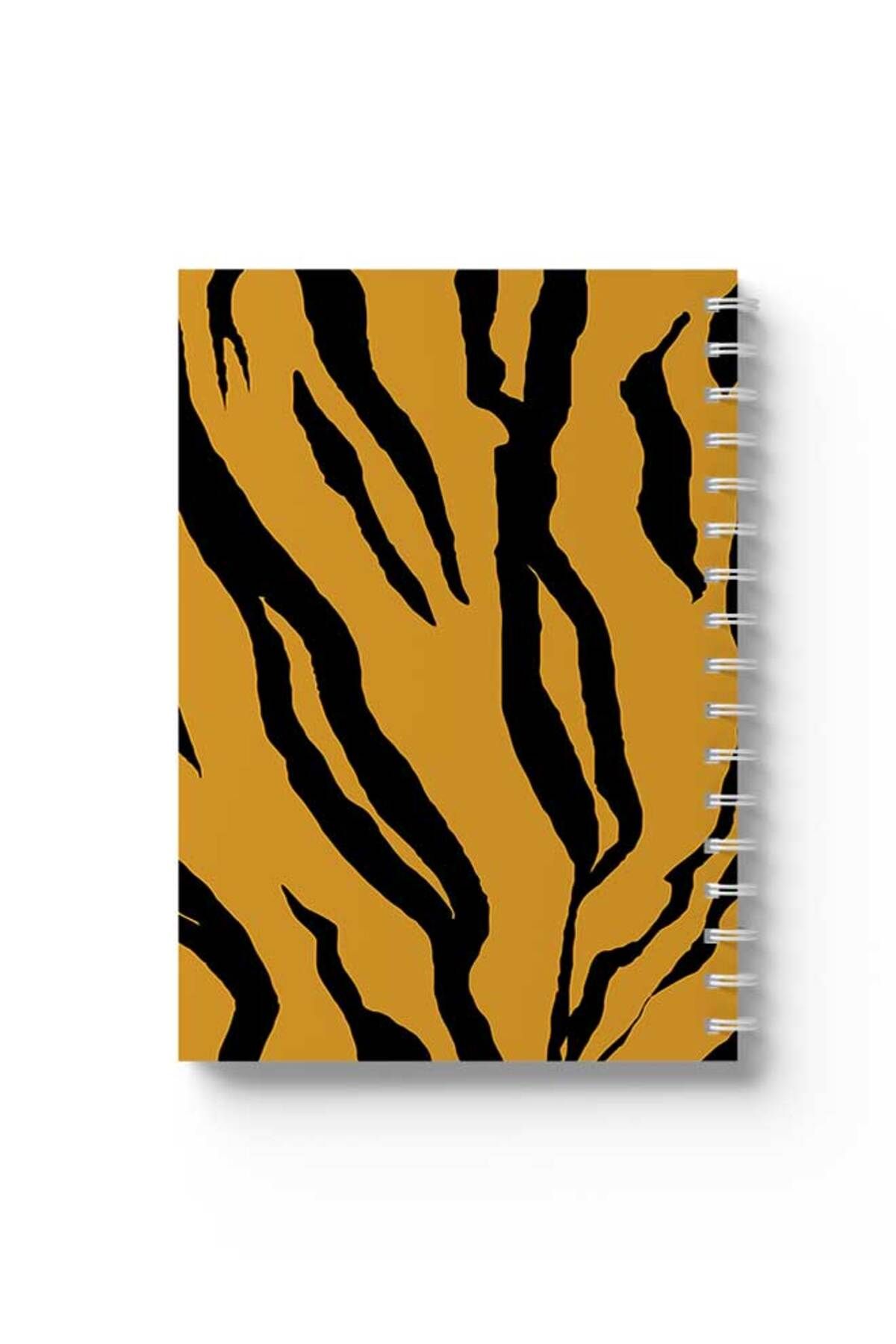 LOWHA-Spiral Notebook with Front and Back Hard Covers Featuring Cracks Design 1