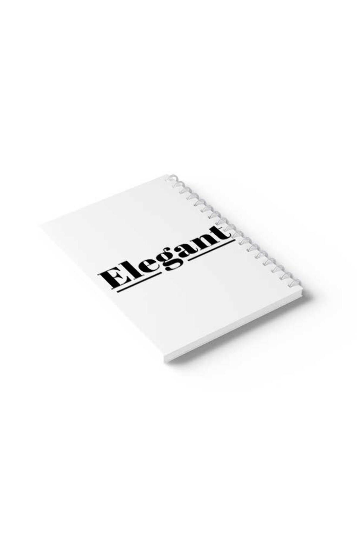 LOWHA-Spiral Notebook with Front and Back Hard Covers Featuring Elegant Design 6