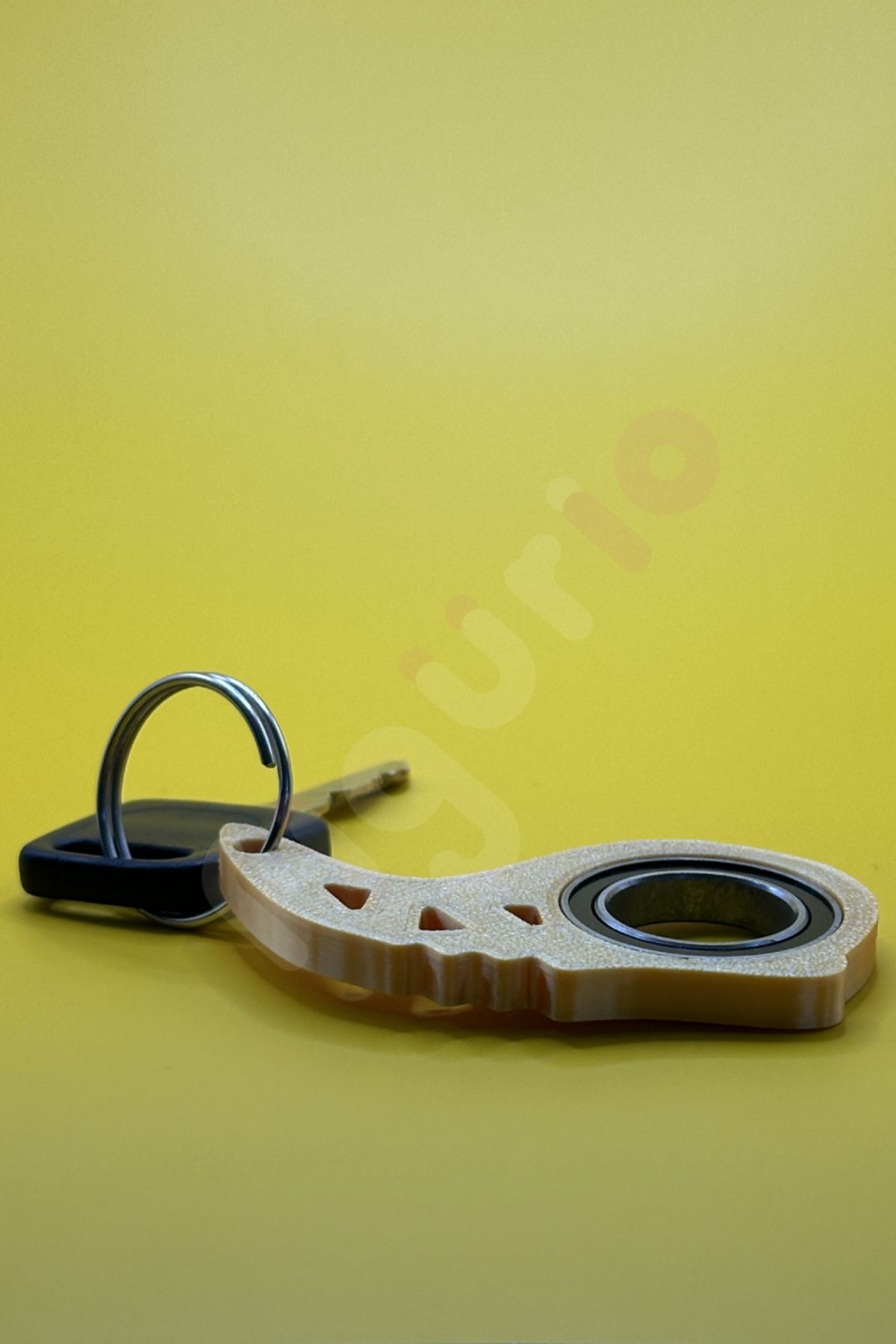 figurio-Gold Keyrambit Keychain / Rotatable Keychain 2
