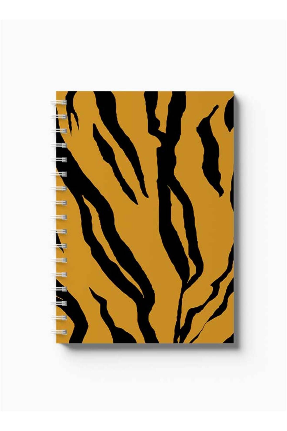 LOWHA-Spiral Notebook with Front and Back Hard Covers Featuring Cracks Design 5