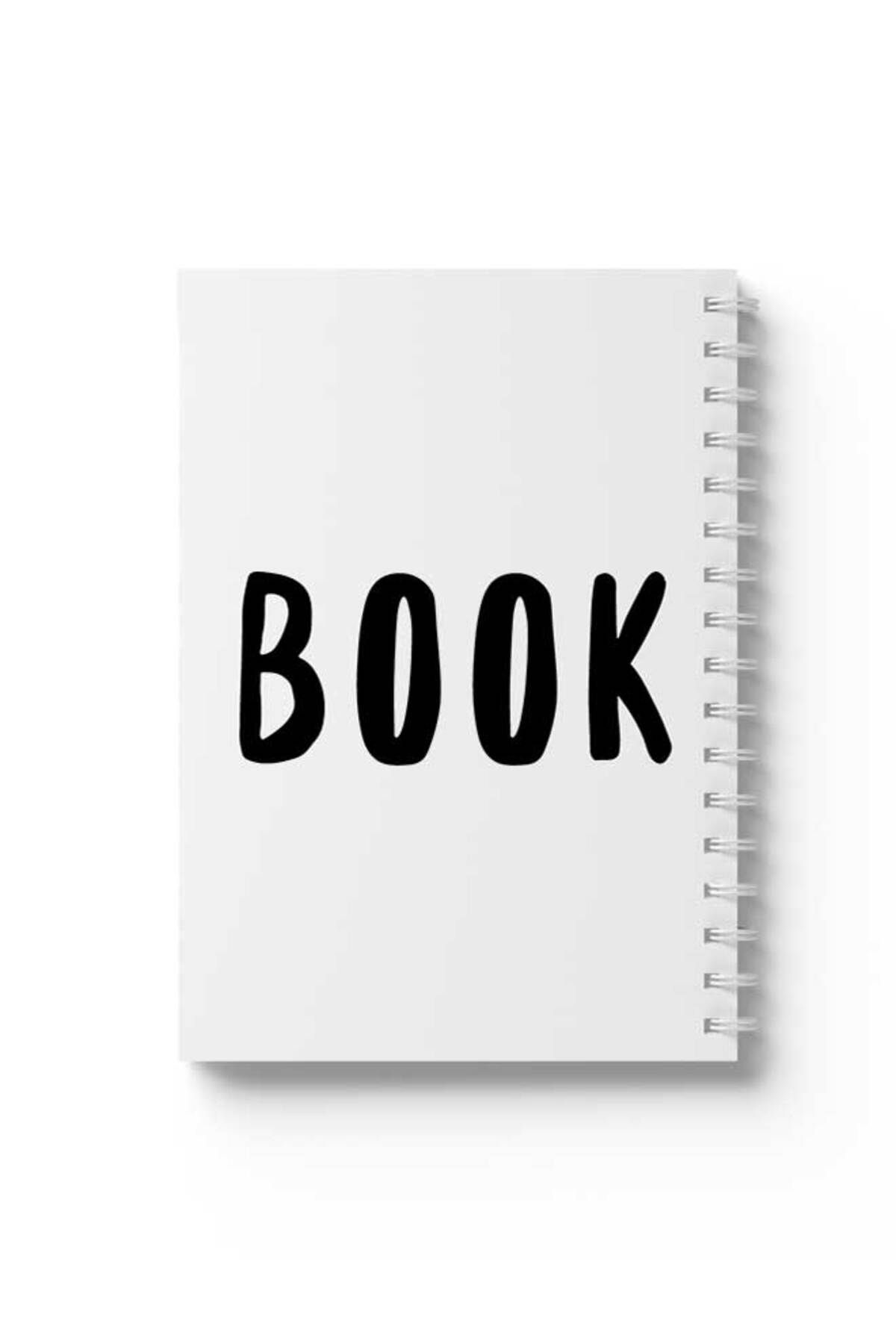 LOWHA-Spiral Notebook with Front and Back Hard Covers Featuring Book Design 1