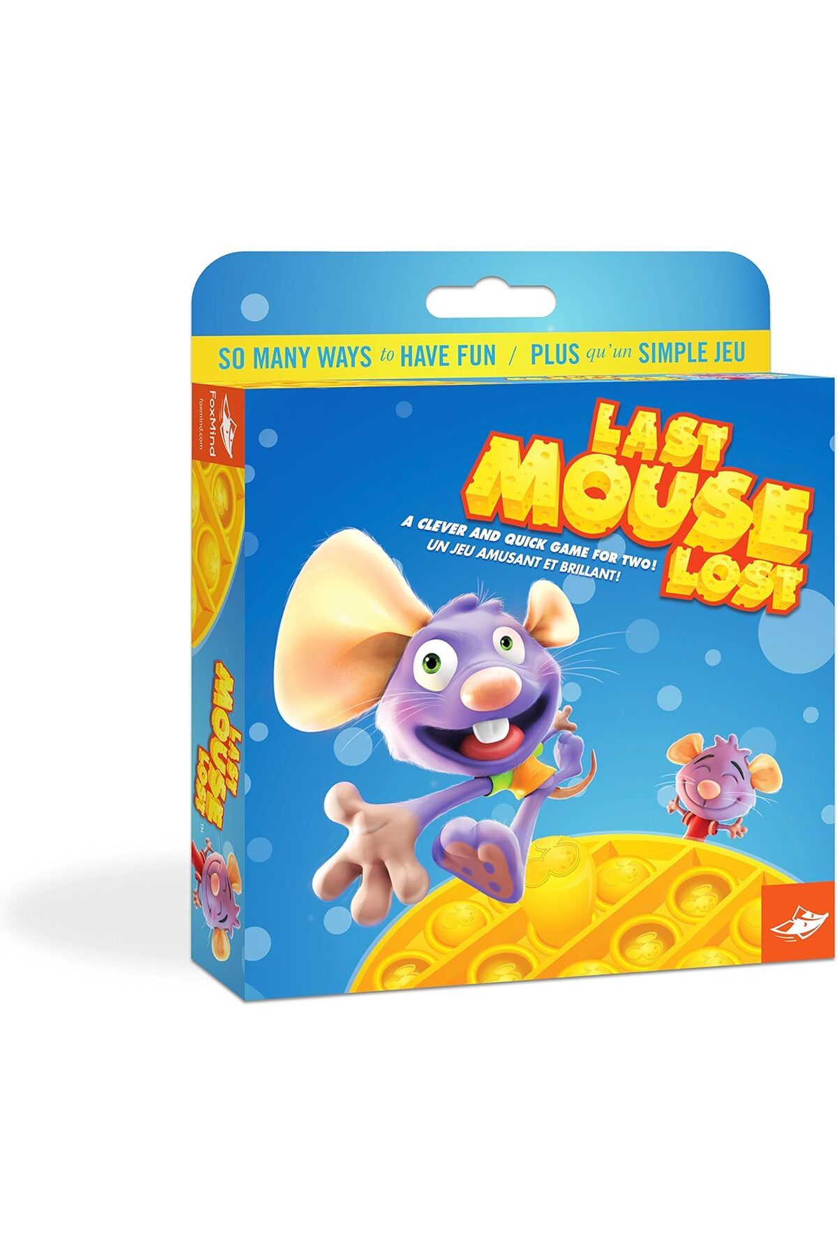 Foxmind-Games: Last Mouse Lost - Original Push Pop Bubble Popping Sensory Fidget Toy Game - Autism A 1