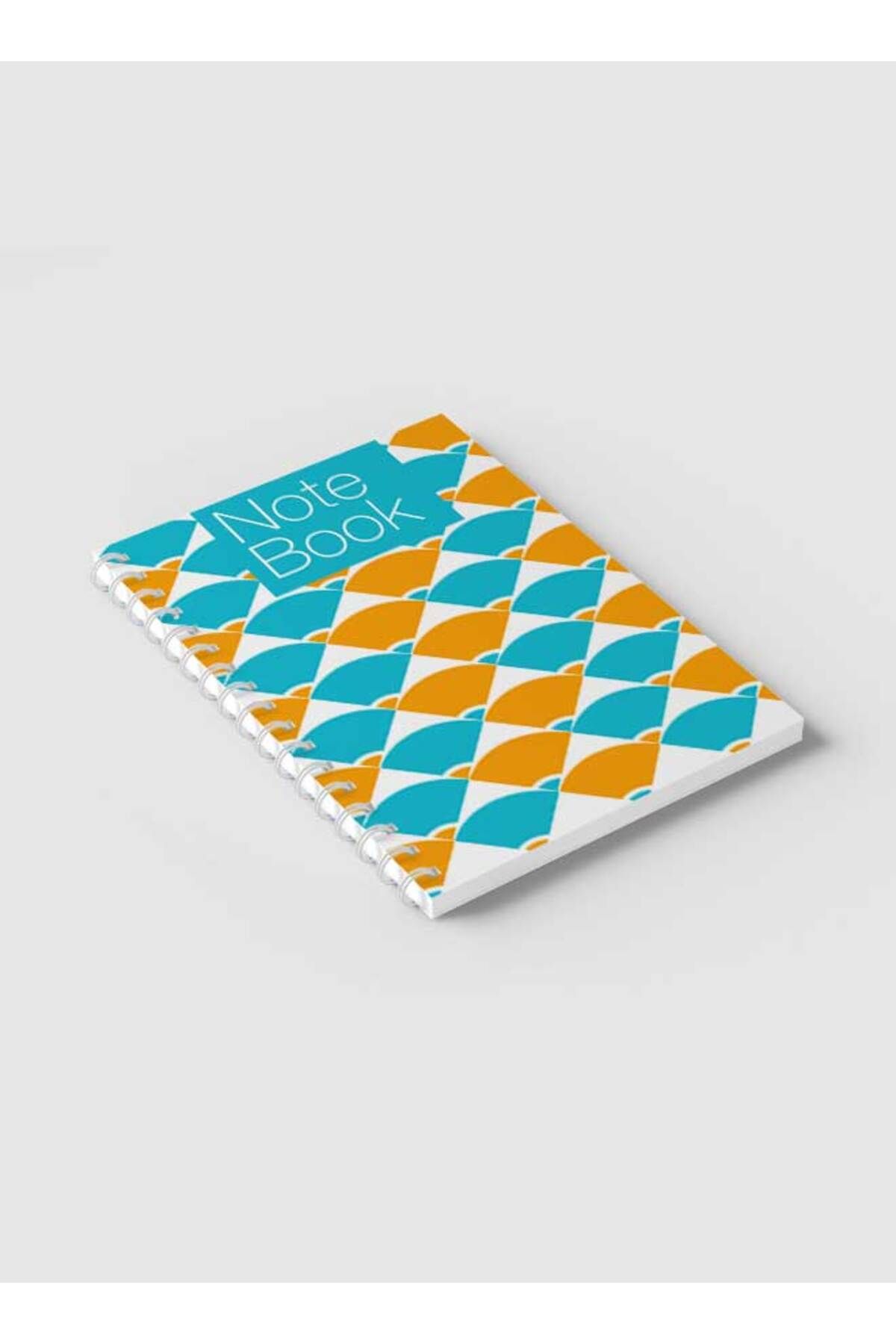 LOWHA-Spiral Notebook with Front and Back Hard Covers Featuring Seamless Design 2