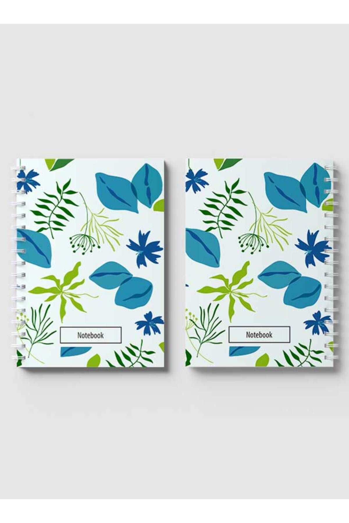 LOWHA-Spiral Notebook with Front and Back Hard Covers Featuring Plum Vector Design 4