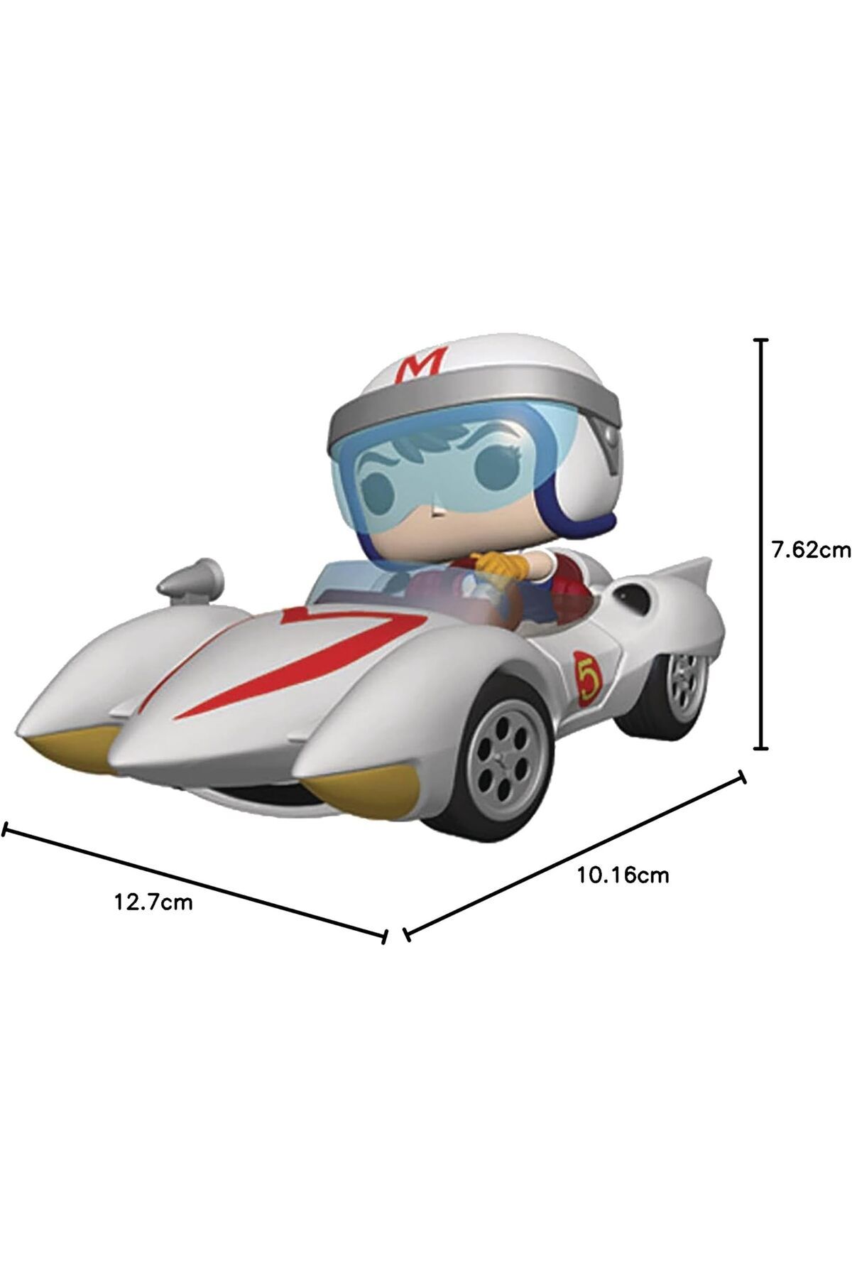 Funko Pop-Ride: Speed Racer Speed W/Mach 5, Action Figure 45098, Multi-Colour 2