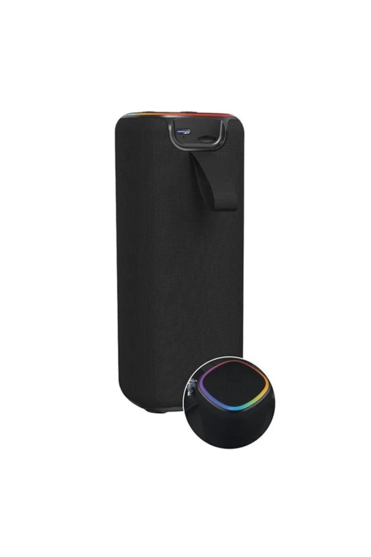 OEM-Boxa Portabila Bluetooth 10W RGB 7.5x7.5x17.5cm 3