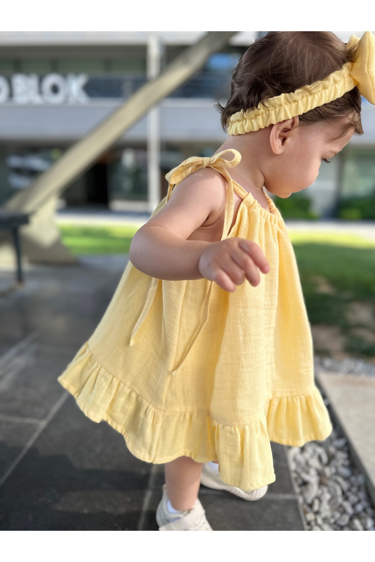 BabyDia Müslin Elbise fotoğrafı 4 (önizleme)