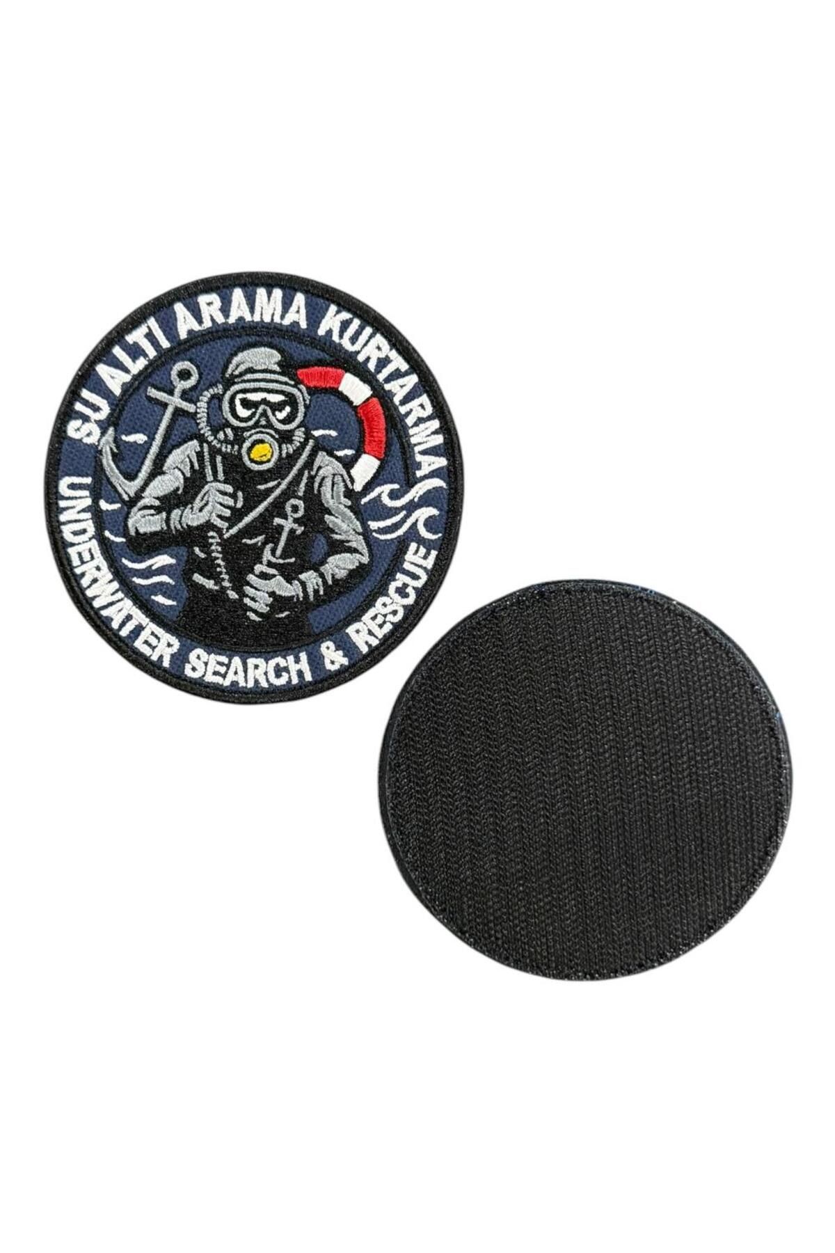 Ex Patch-Patch broderie pentru salvare subacvatică - 9 cm 2