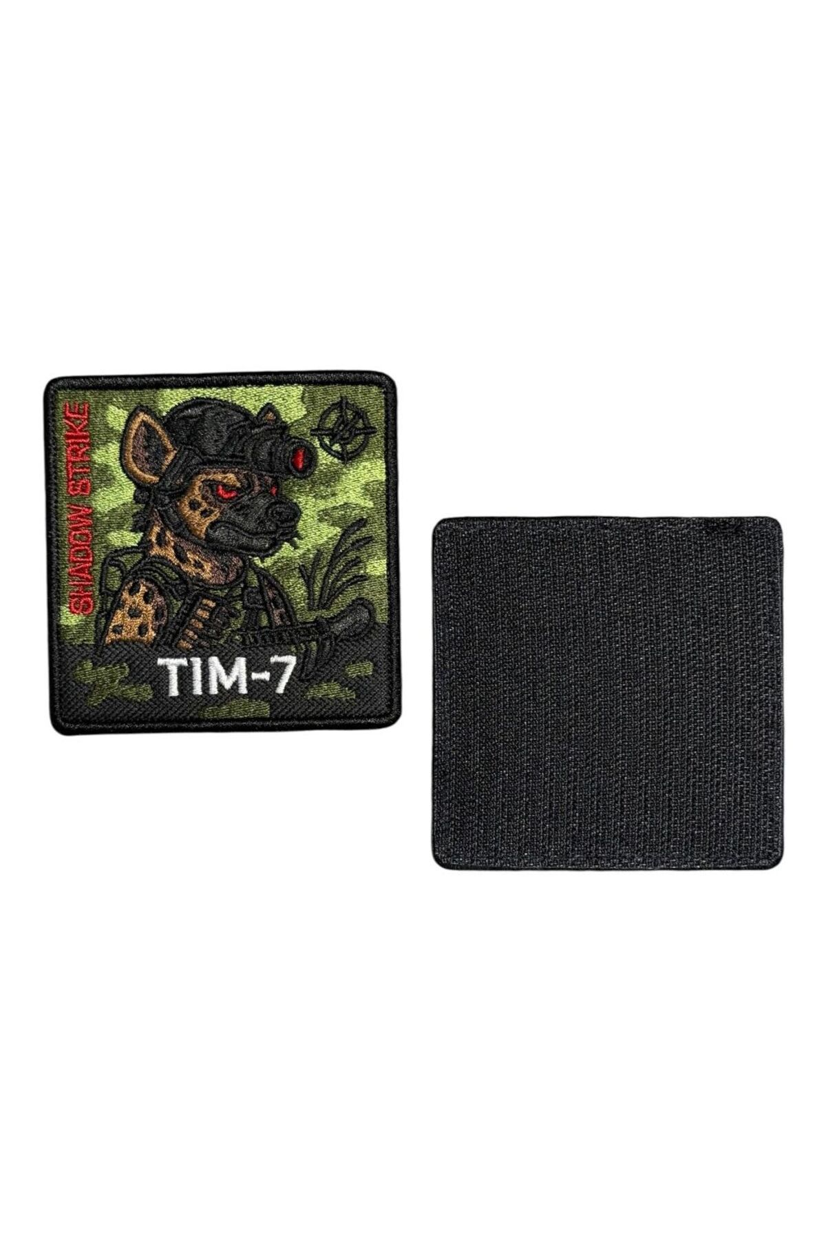 Ex Patch-Patch tactică Shadow Strike Tim-7 Hyenas - 8x8 cm 2
