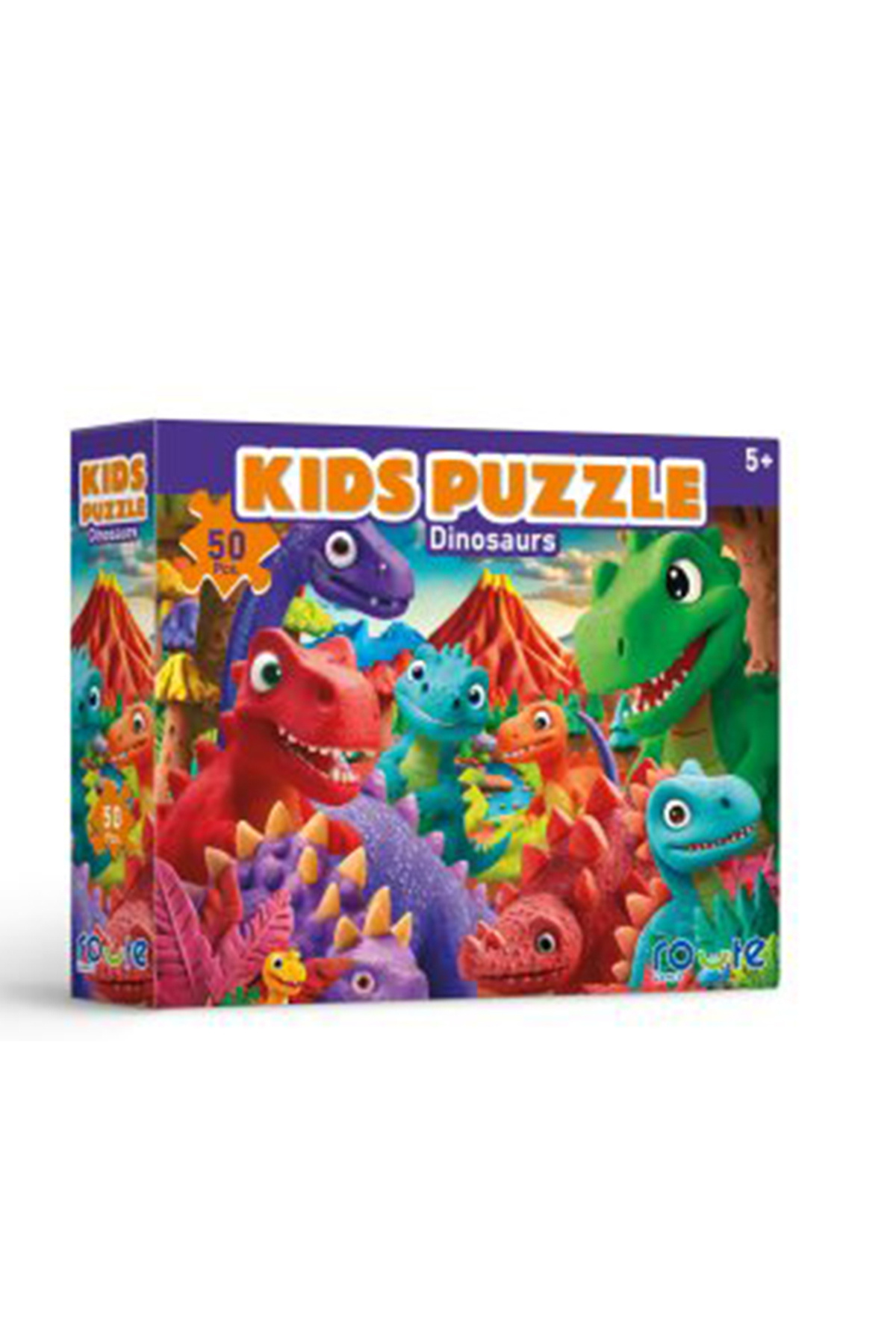 ROUTE Dinozorlar Çocuk Puzzle (35 Parça) 34×24 cm