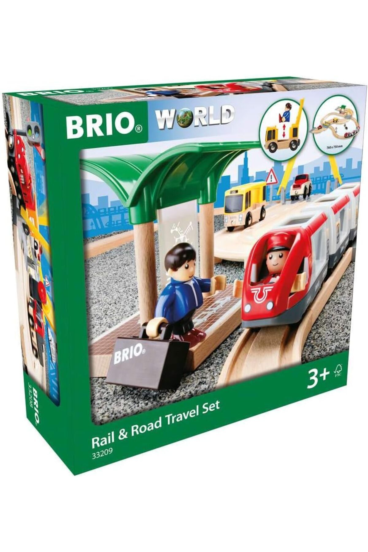 STOREMAX 33209 Rail and Road Trl Set 395519