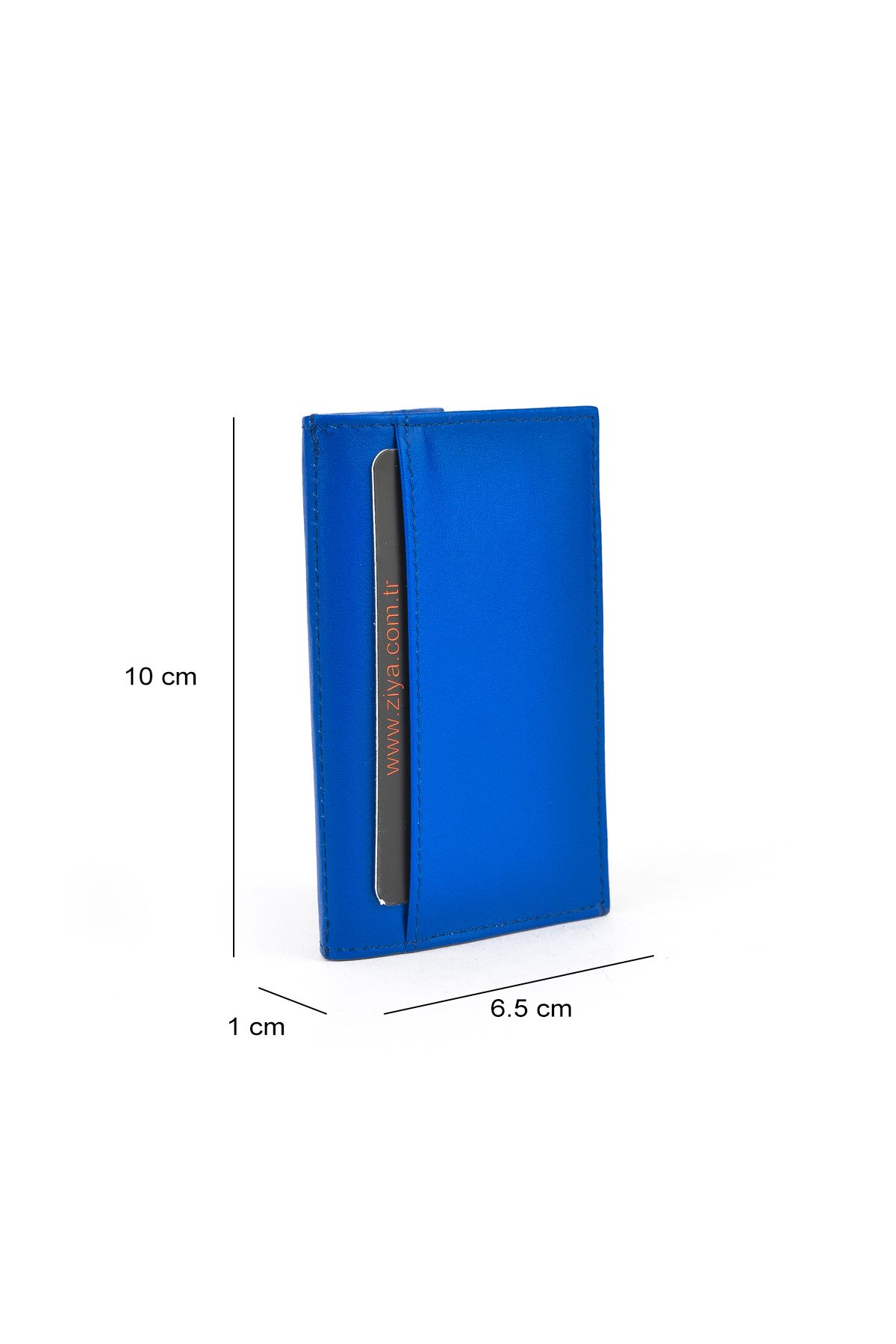 Ziya-, Unisex Γνήσιο Δερμάτινο Θήκη Κάρτας 1539852Z03 Saks Blue 3
