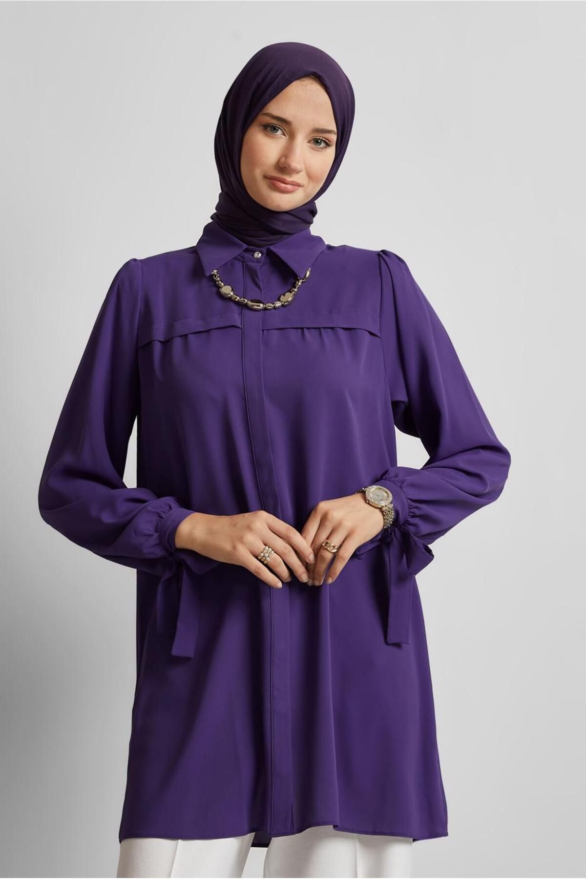 Alvina-Tunic with Binding Details 45534 3