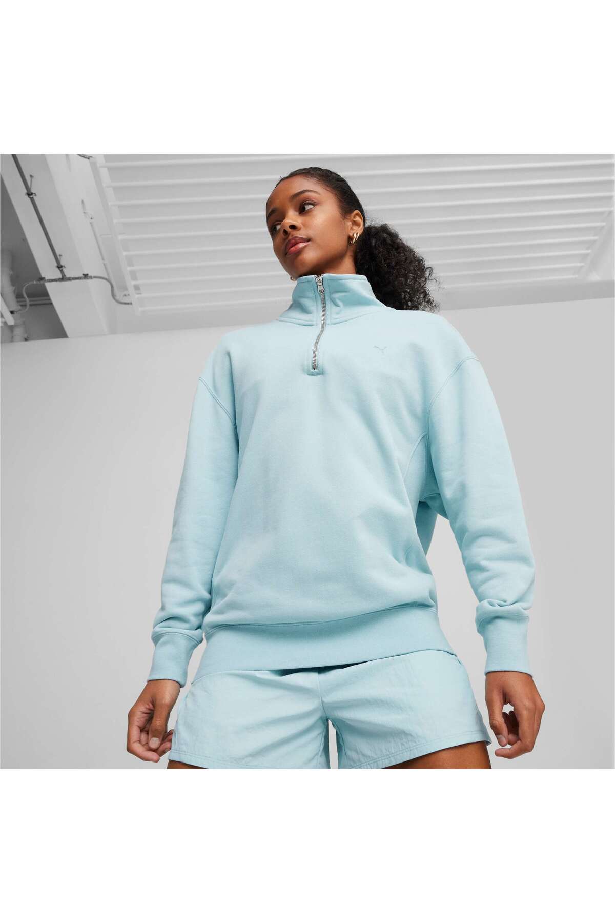 Puma YONA Half-zip SWEATSHIRT görsel 7