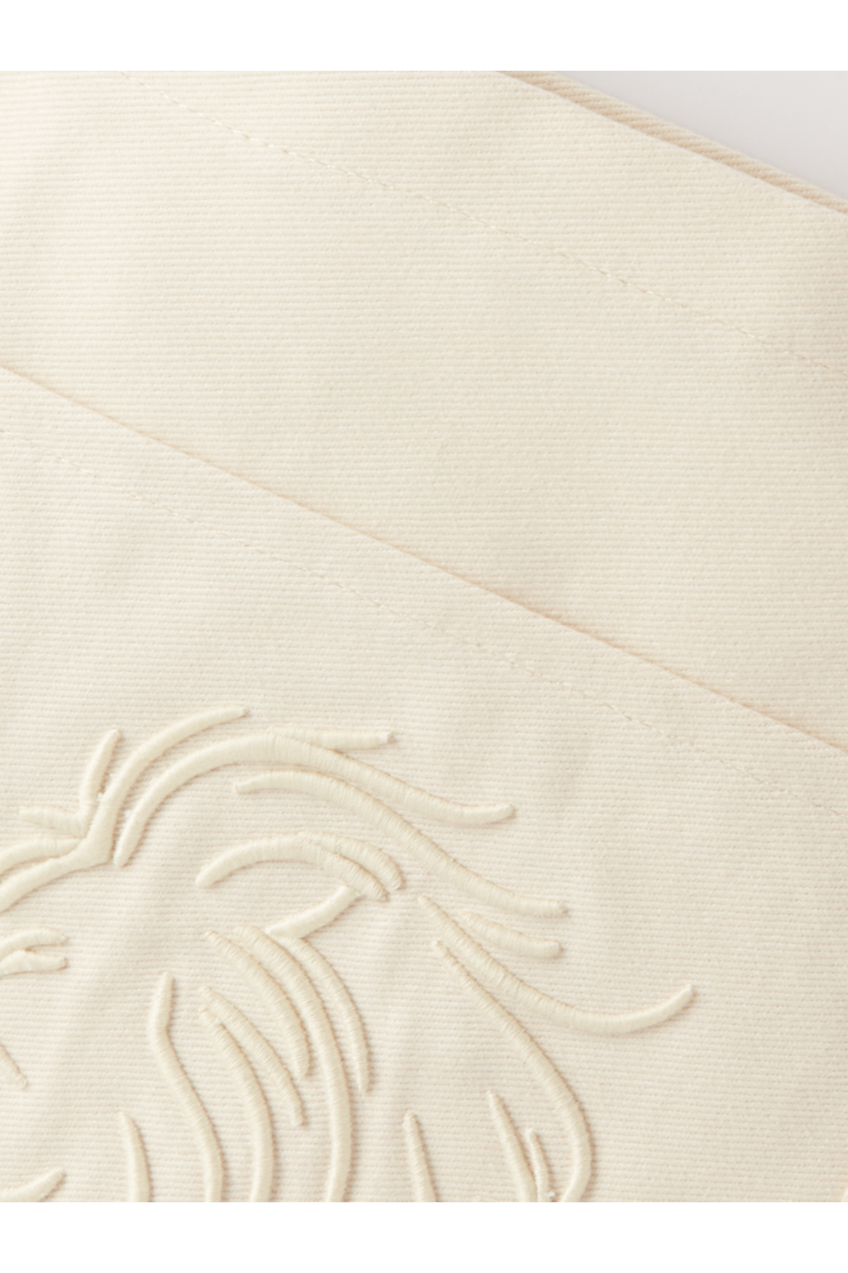 Galatasaray  Galatasaray Aslan Logolu Gabardin Bez Torba Çanta 48*38cm U251333 - Görsel 4