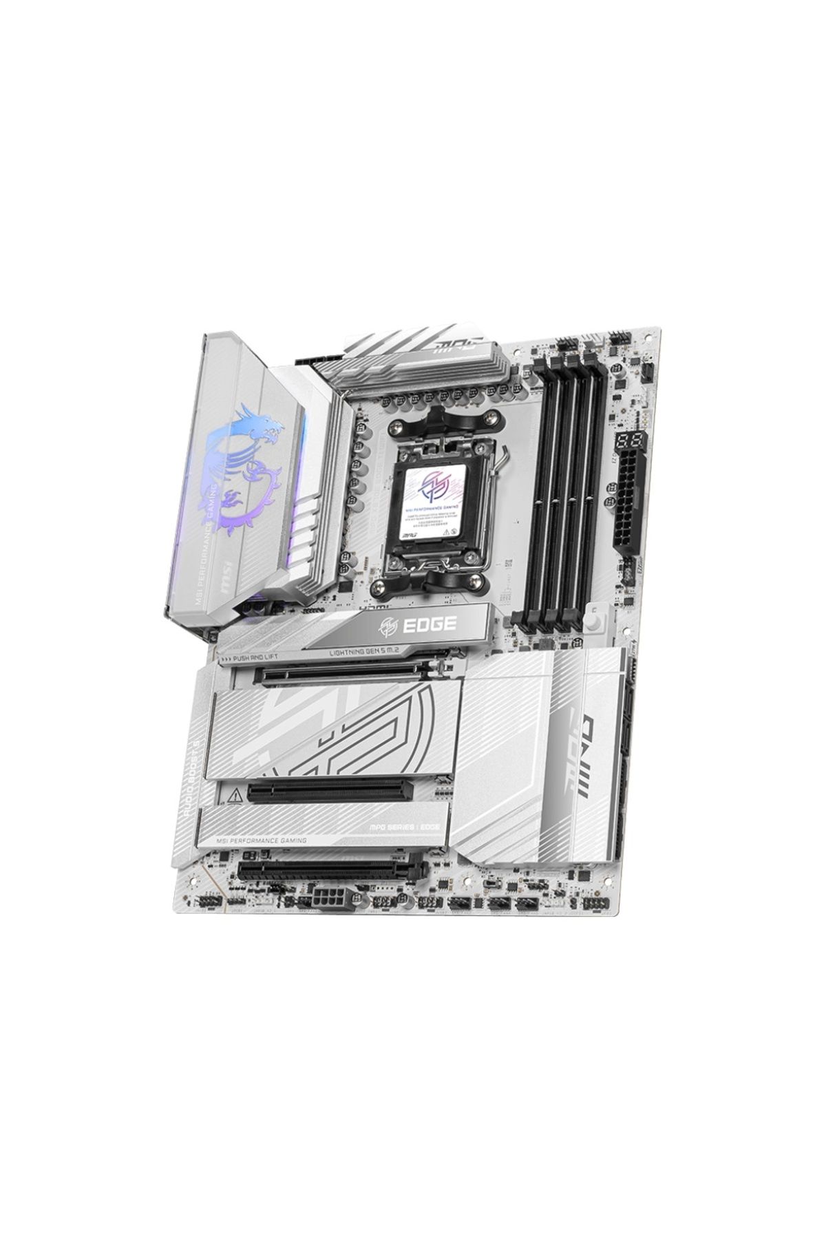 ARMSİLVER-MSI MPG X870E EDGE TI WIFI Motherboard AM5 DDR5 2