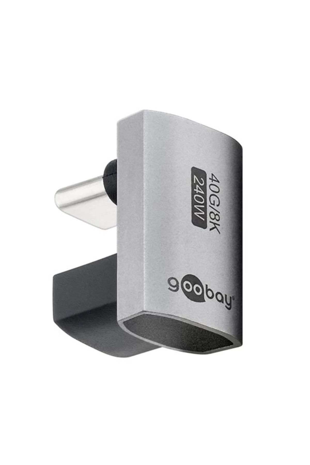 goobay-74445 Adapter USB-C 180° U-Shape, USB4 | 2