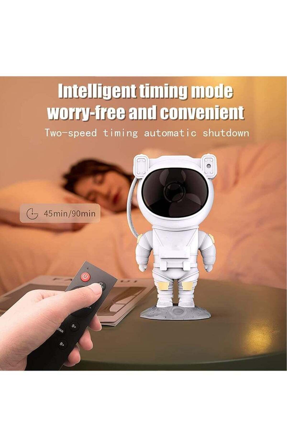COOYA-Galaxy Star Projector,Remote Control Night Light with Timer,for Bedroom Party Game Room 3