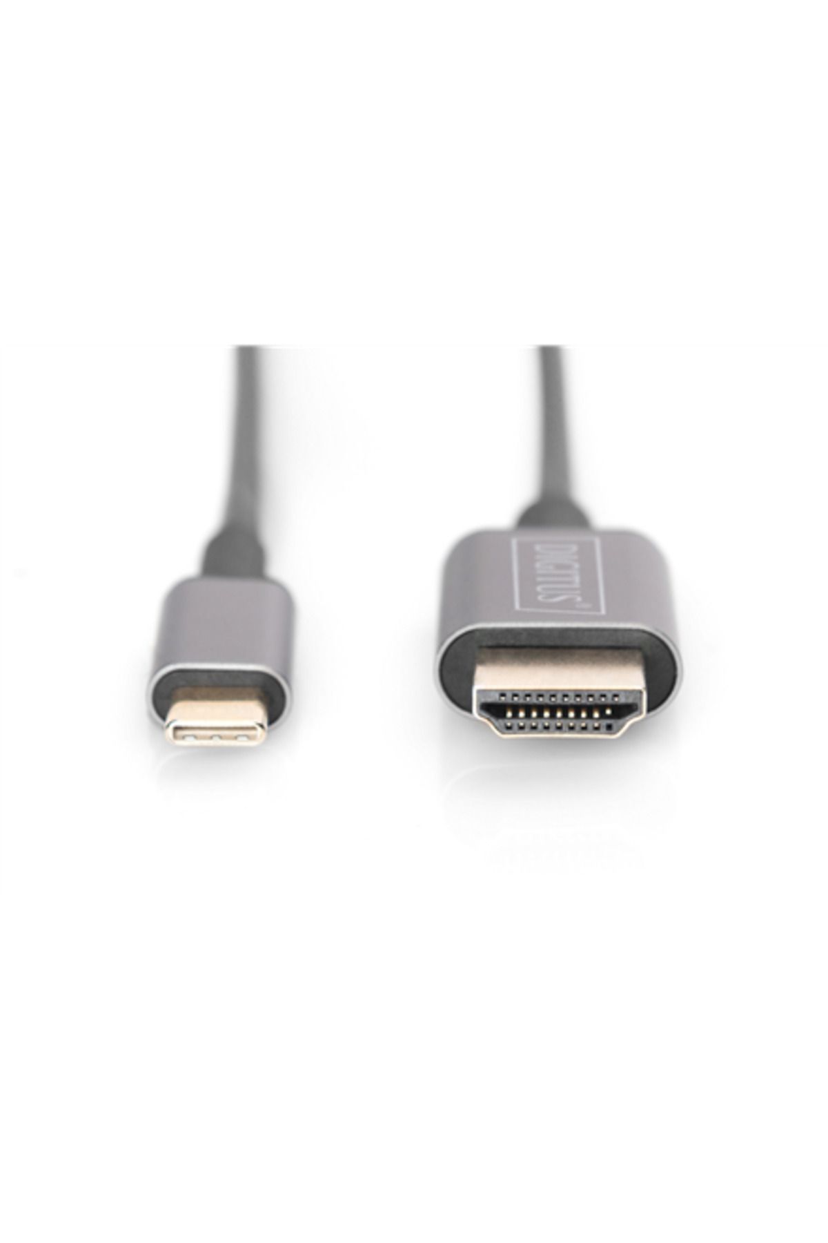 Digitus-Cablu adaptor video | HDMI Tip-A cu 19 pini | Masculă | USB-C cu 24 pini | Masculă | Negru 3