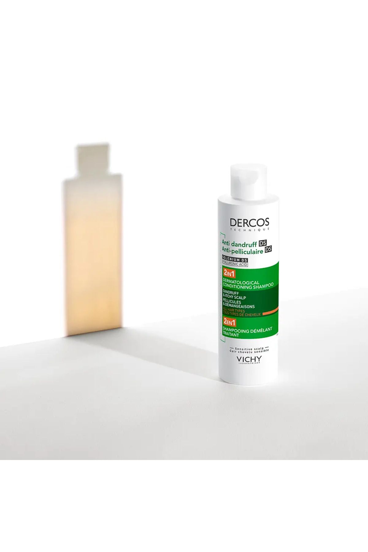 Vichy-DERCOS TECHNIQUE anti-dandruff conditioning shampoo 2 in 1 200 ml 3