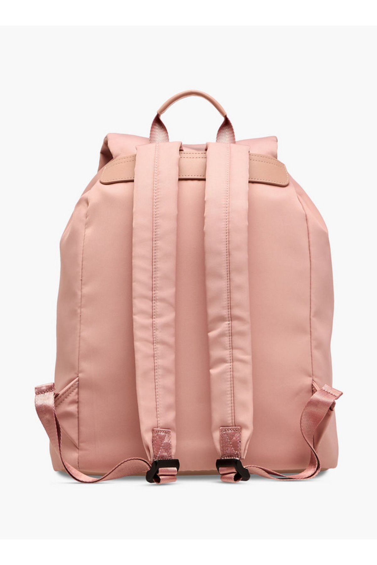 Lee Cooper-Logo Print Backpack with Adjustable Straps and Drawstring Closure - 15x30x43 cm 3