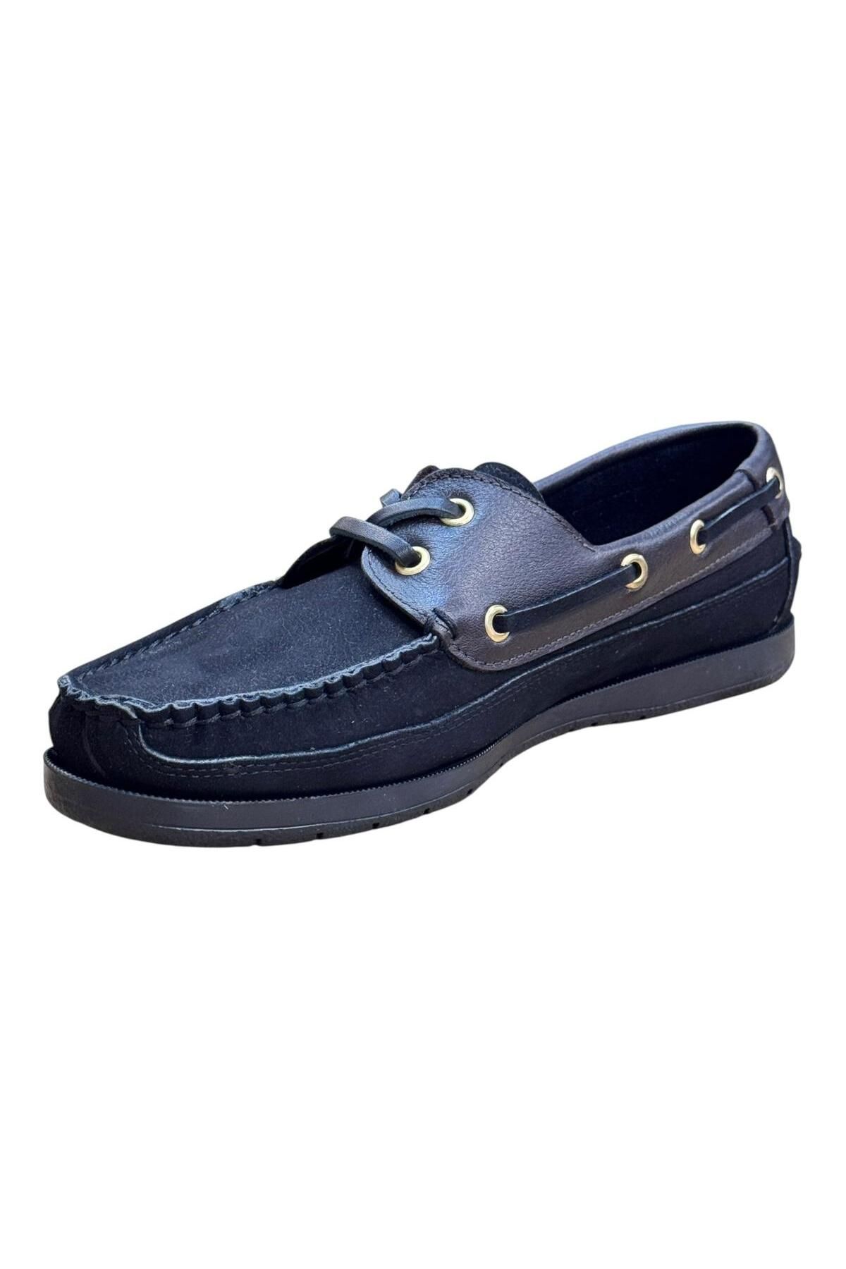 Greyybull Shoes-летни мокасини с аромат на набук и подметка от черна кафе 4