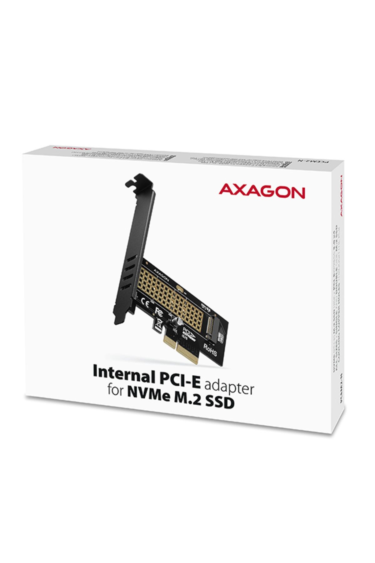 Axagon-The PCI-Express x4 internal adapter for connecting an NVMe M.2 SSD disk to a computer | 8