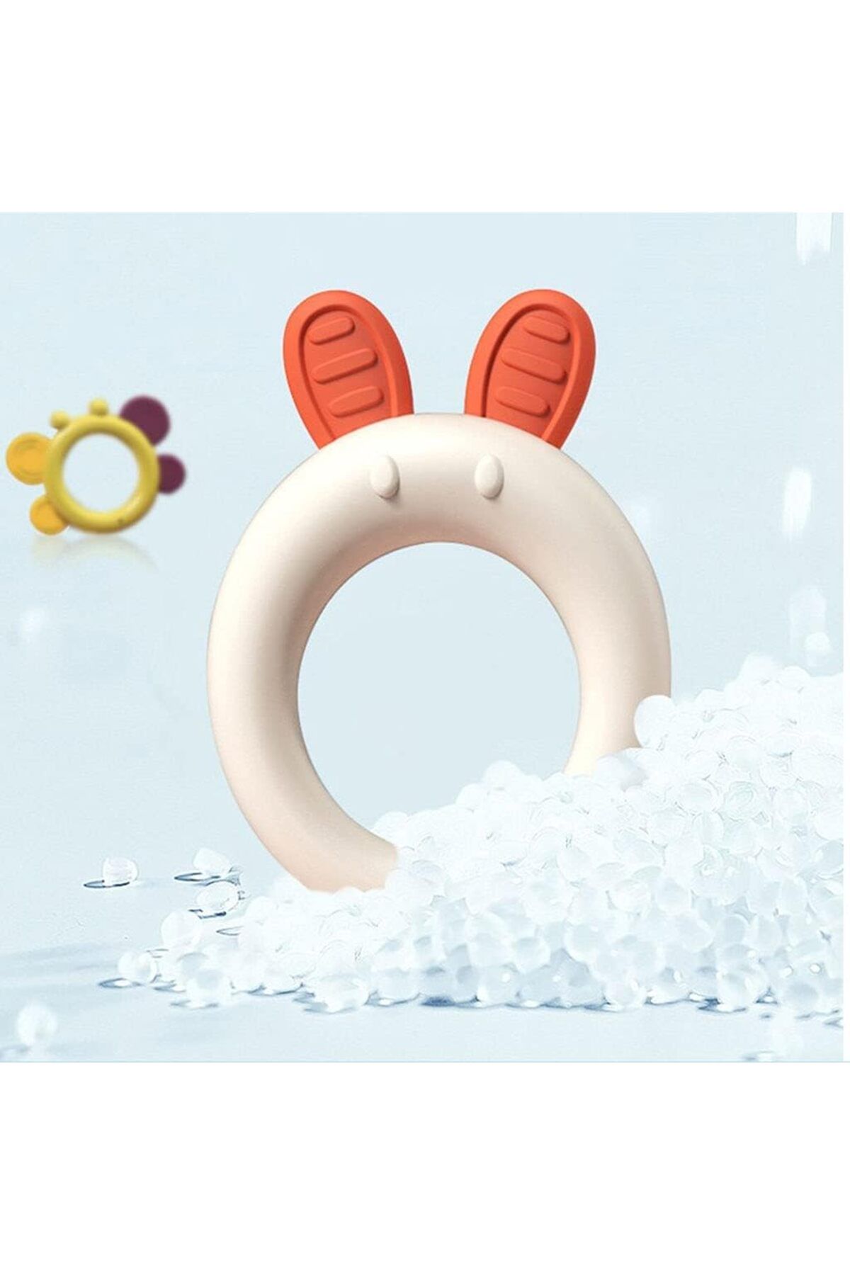 Lumely-10 Pcs Multi Surface Texture Pacifier,with Storage Box,for Improve Baby's Teeth Development 5