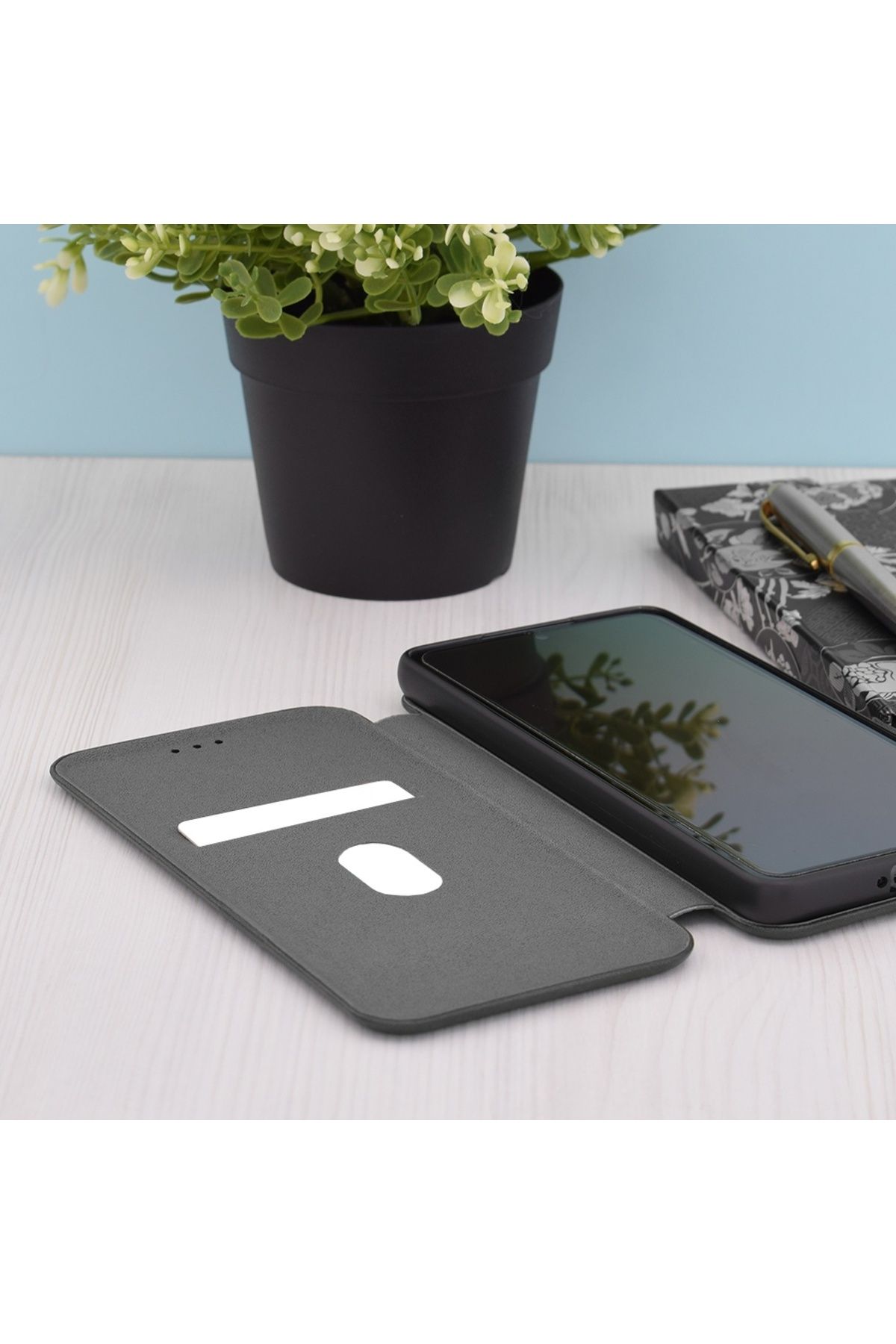 Techsuit-Husă pentru Google Pixel 9a - Portofel Sigur Plus - Verde 4
