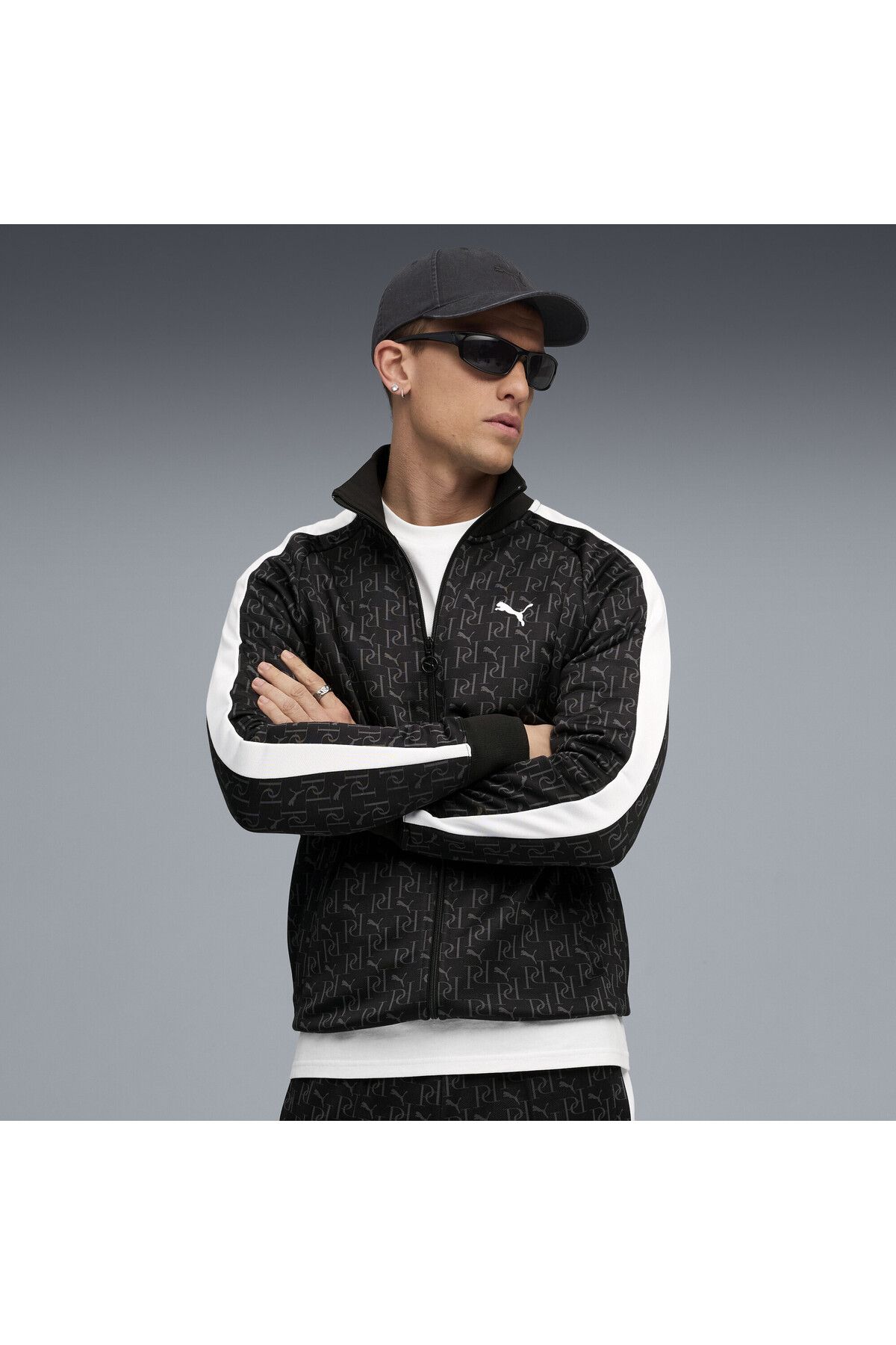 Puma-Pánská tepláková bunda T7 All-Over Print 2
