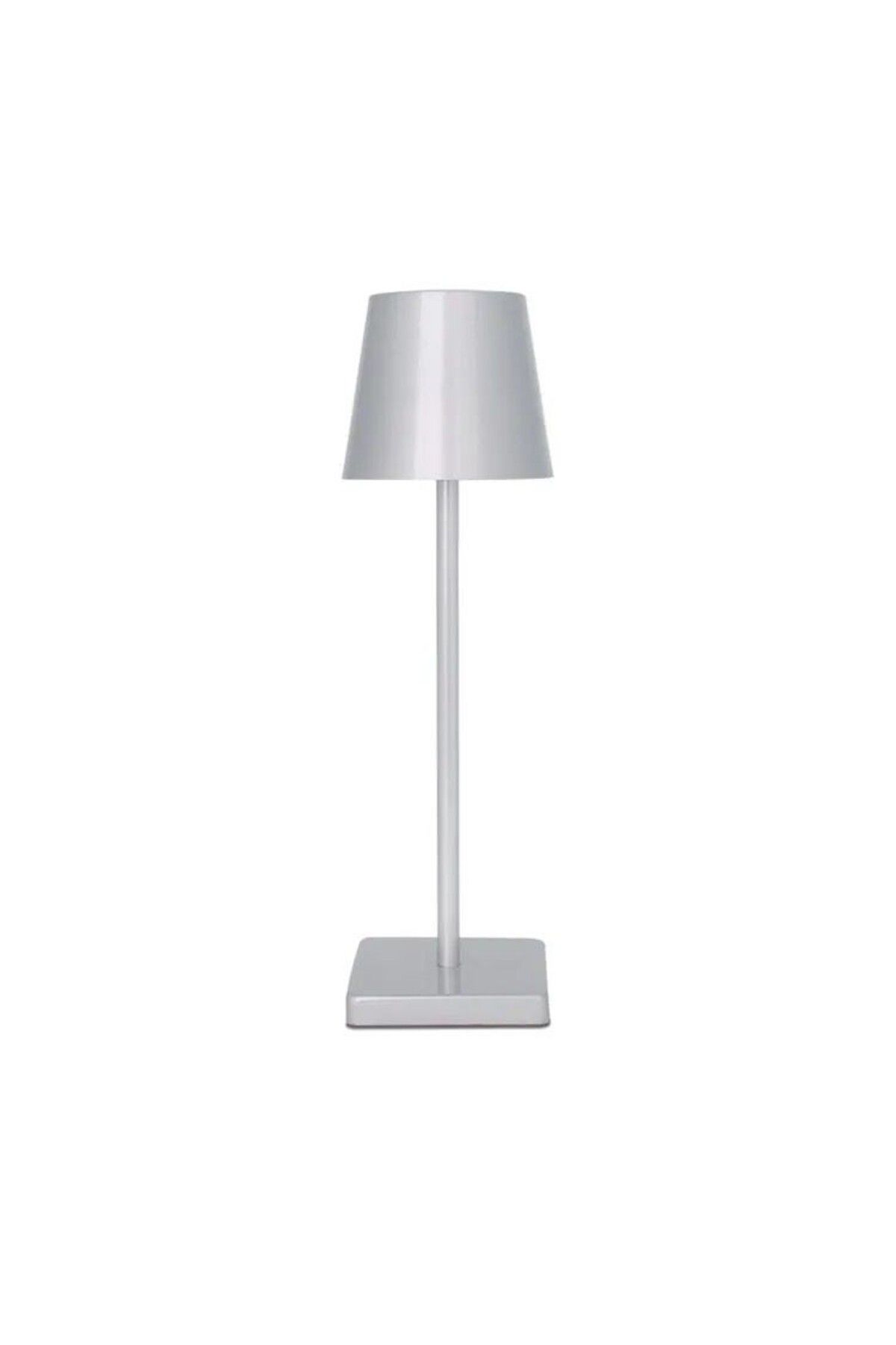 Tescomak-Rechargeable touch LED table lamp with silver telescopic rod 1