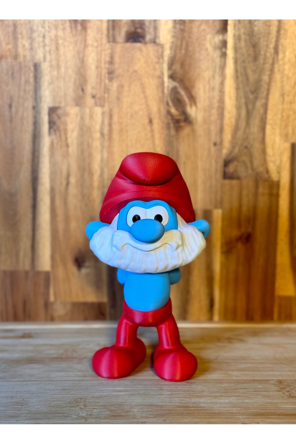 Große süße 3D-Farbdruckfigur | Handbemalt, versandfertig | Dekorativ