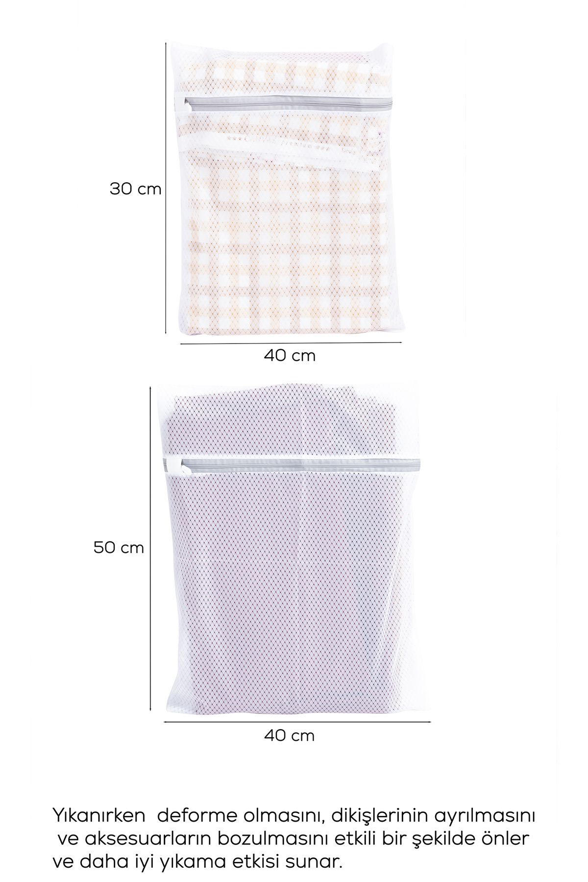 Porsima-2-Piece Laundry Net with Zippered Compartment Shoe Washing Net Anti-Deformation Bag Net 3