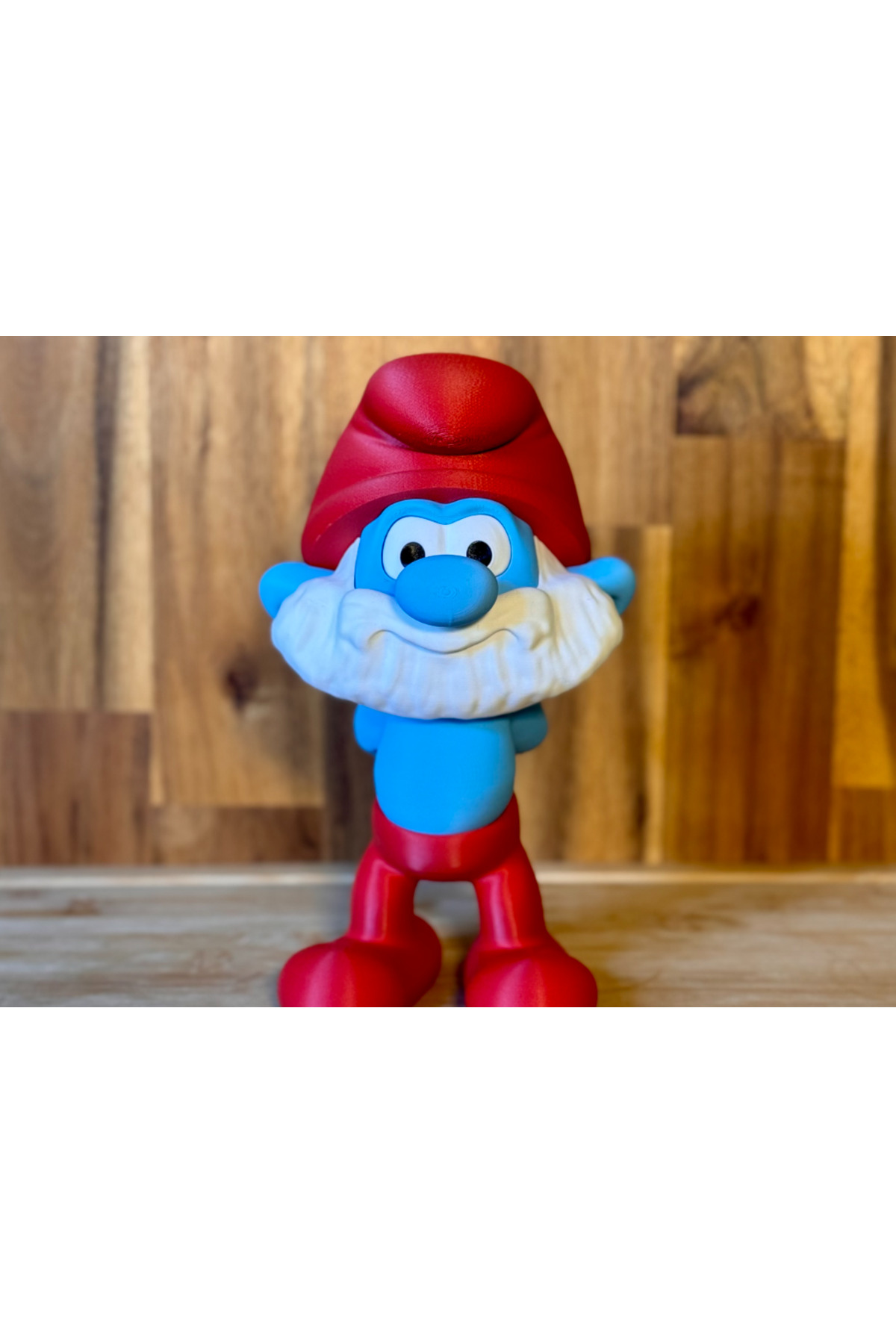 Große süße 3D-Farbdruckfigur | Handbemalt, versandfertig | Dekorativ