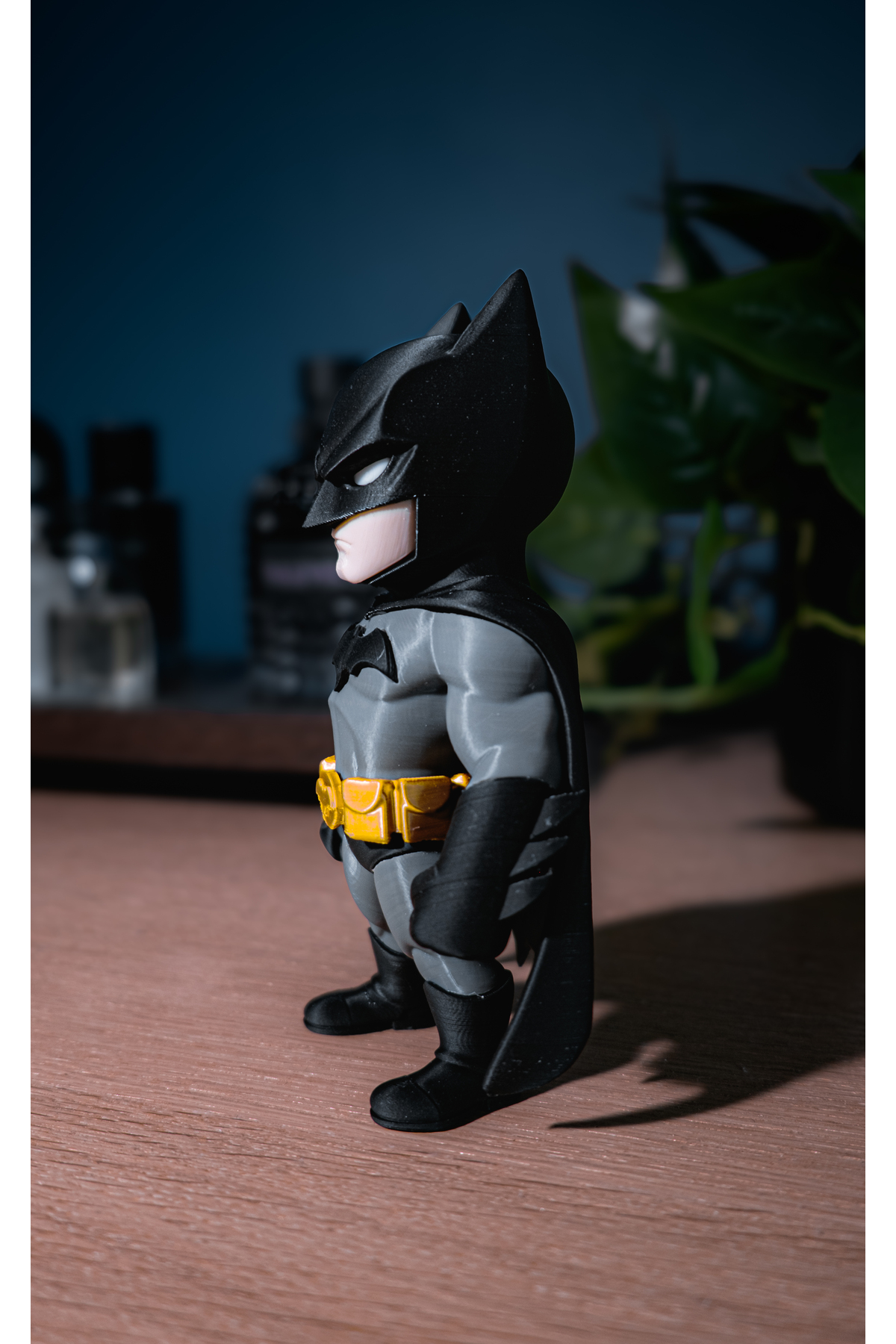 Batman Figürü – 3D Baskı Masa Dekoru (15 cm)