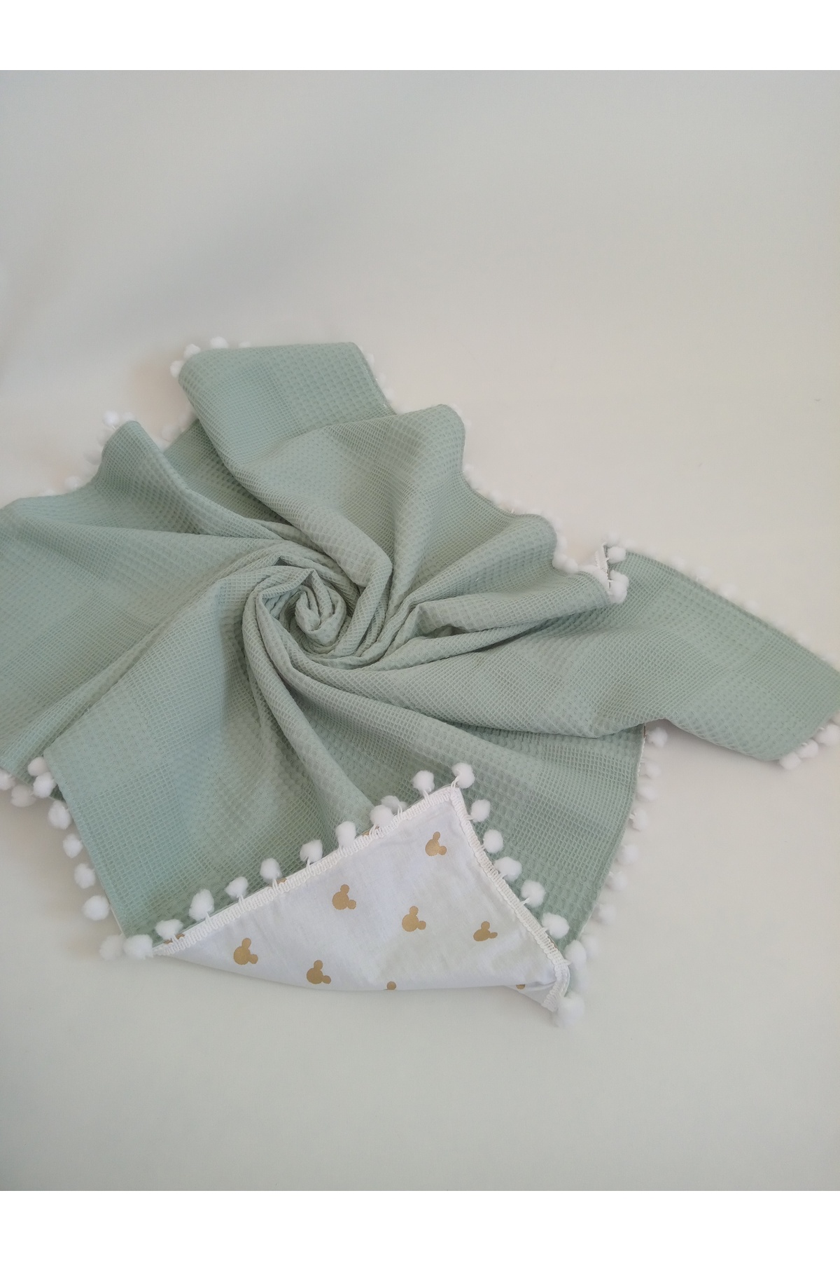 Wenaris % 100 pamuk Puset Örtüsü PUSET MİNDERİ ALTAÇMA VE YASTIK EMZİRME ÖNLÜĞÜ fotoğrafı 3 (önizleme)