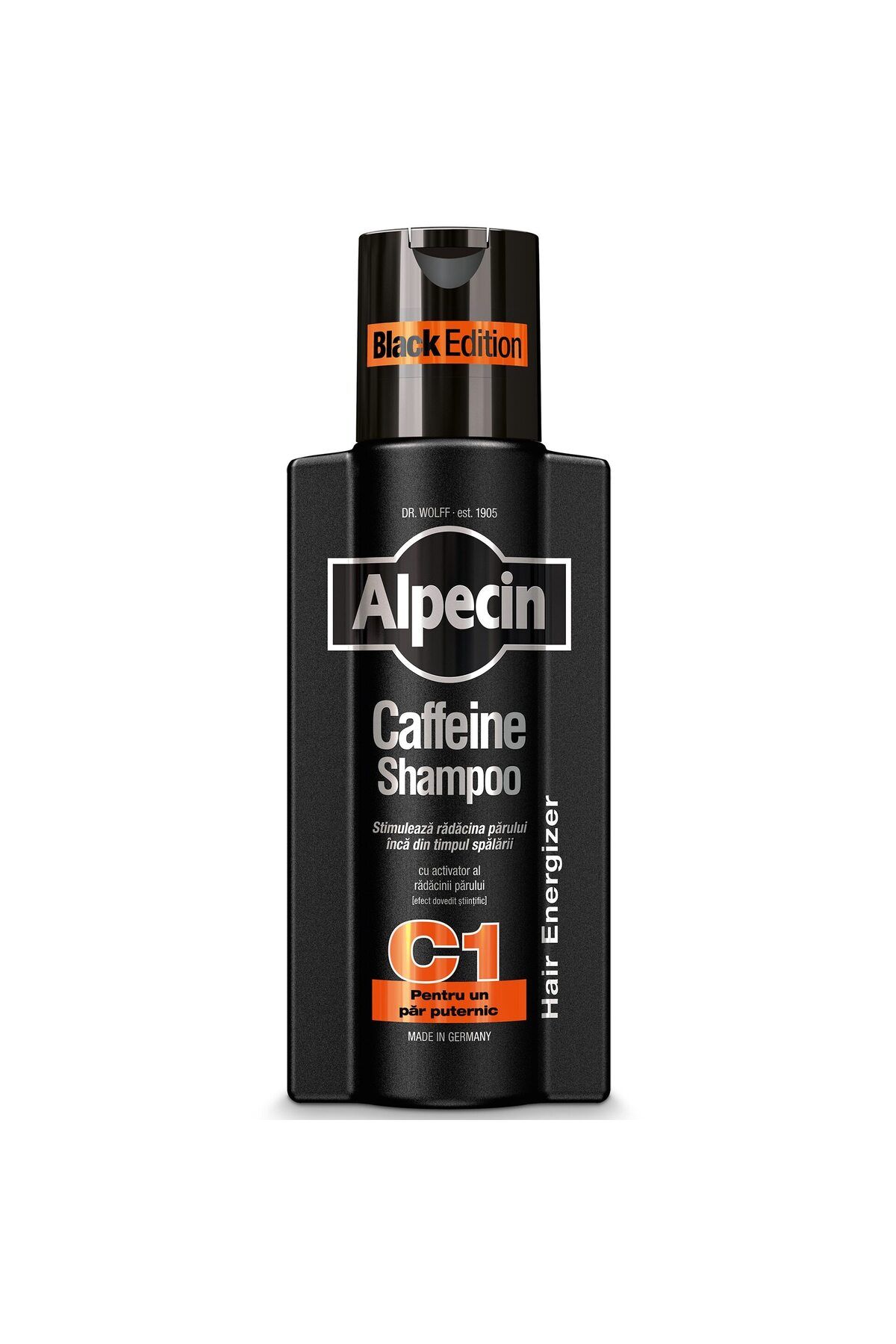 ALPECİN-C1 Caffeine Shampoo Black Edition, 250ml 3