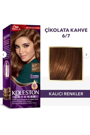 Wella Koleston Intense 6/7 Çikolata Kahve Saç Boyası