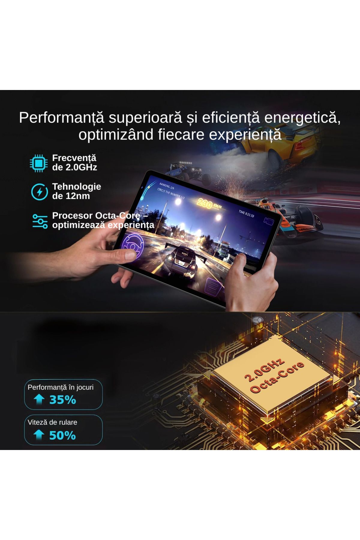 A ATAB-Tablet with digital pen, 10.1 inch screen, 8 GB RAM, 512 GB internal memory 8