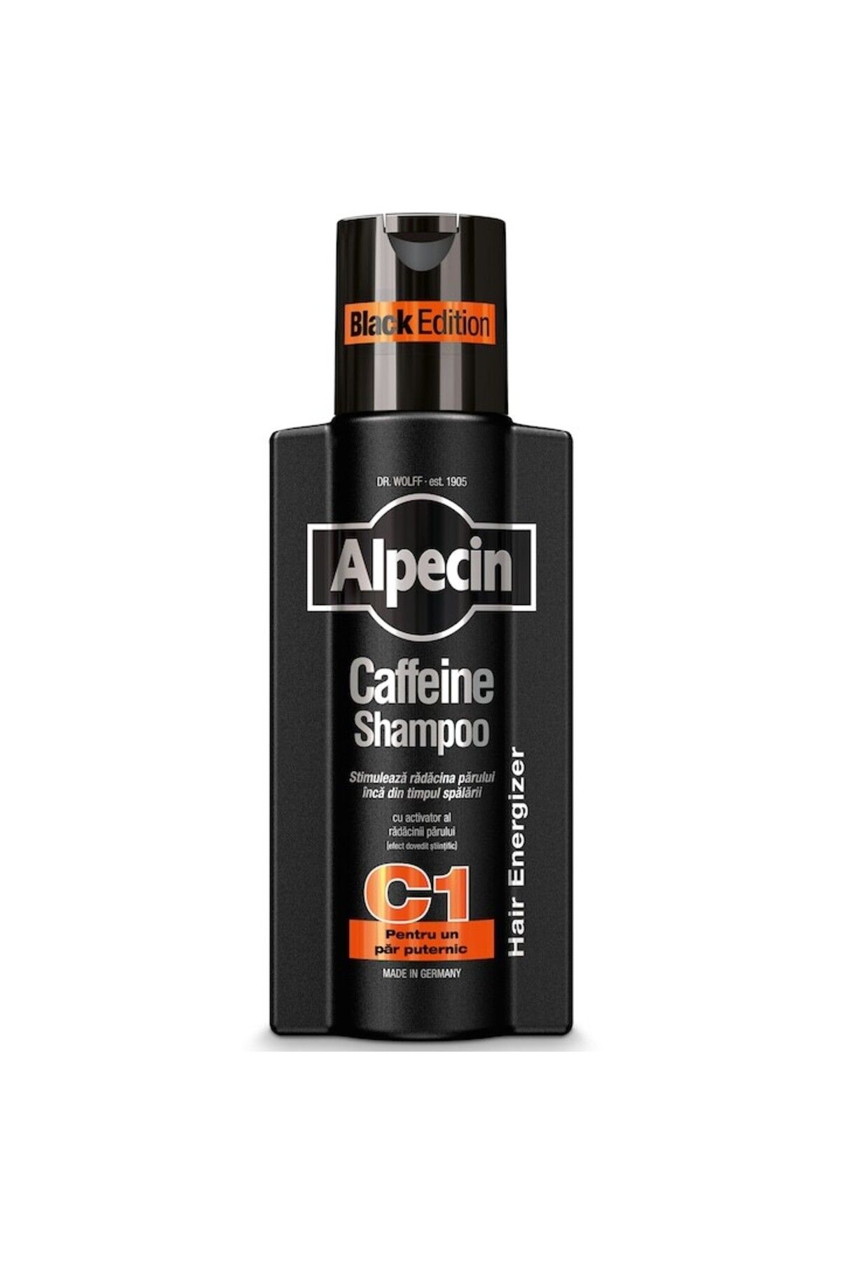 ALPECİN-C1 Caffeine Shampoo Black Edition, 250ml 2