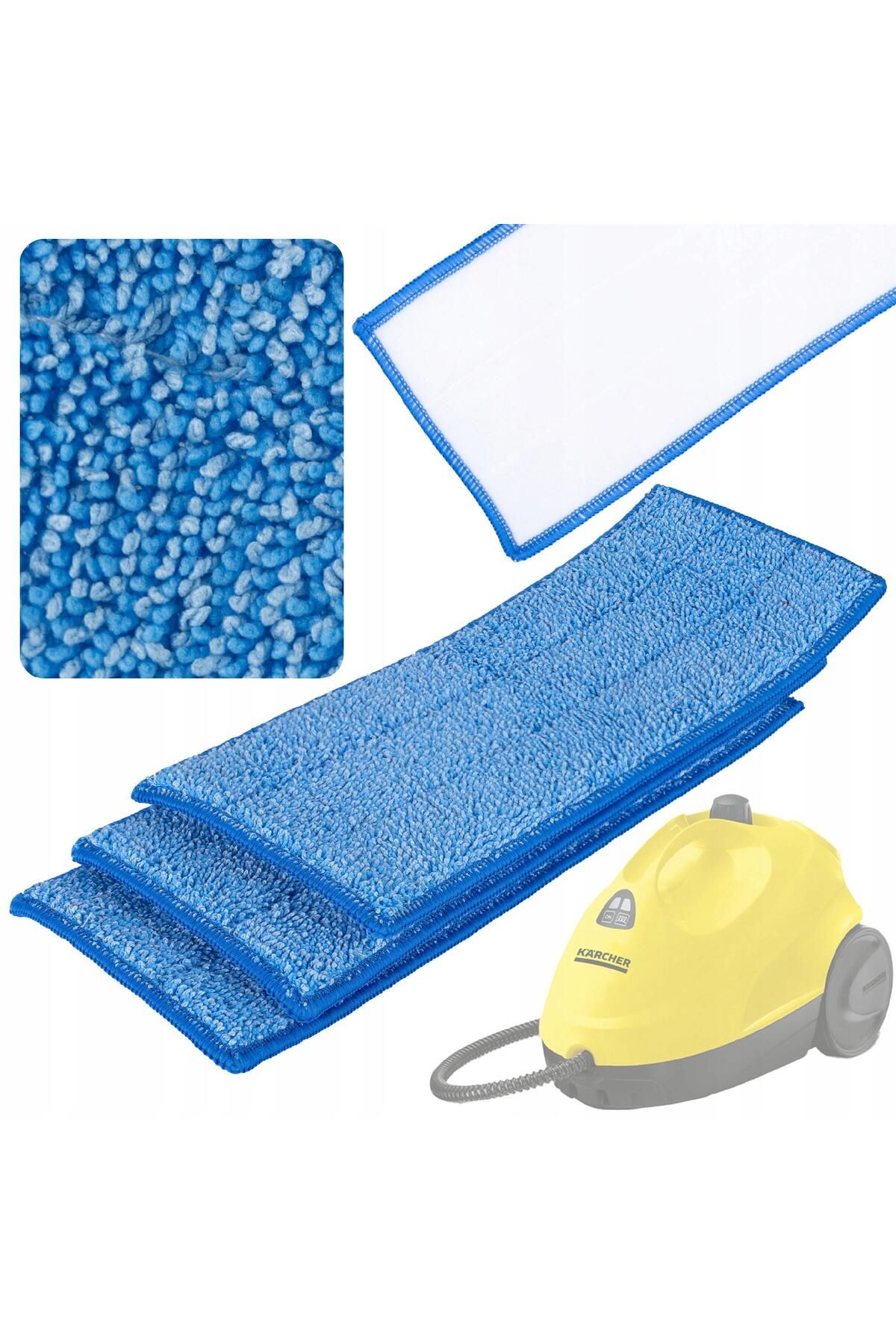 Rosfix-3 inserții pentru mop + set de 6 perii rotunde pentru curățătorul cu abur Kärcher 2