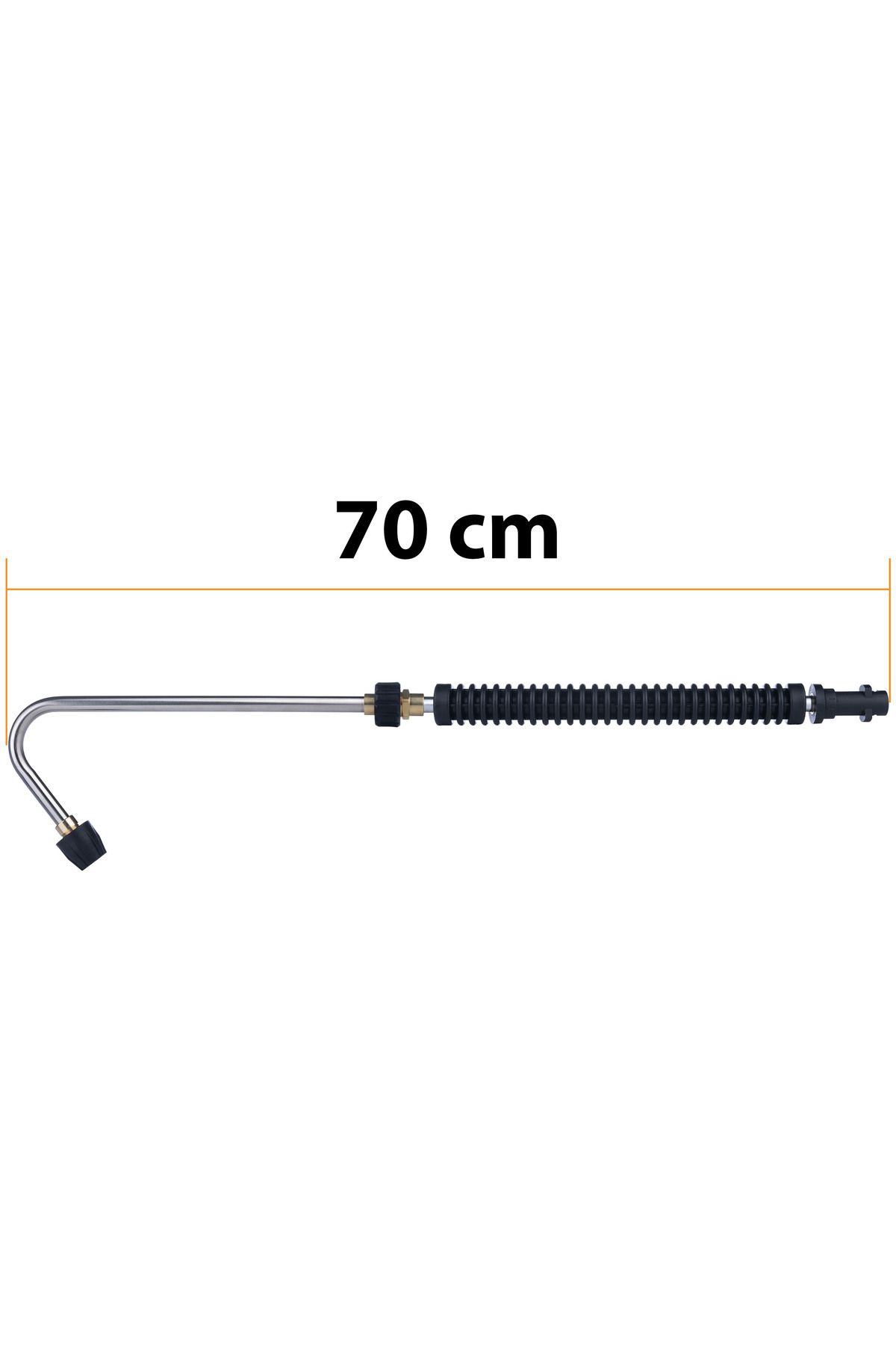 Rosfix-Lanca kątowa długa do myjki Karcher K2-K7, rynny nadkola dysza Power zestaw 160 bar 2