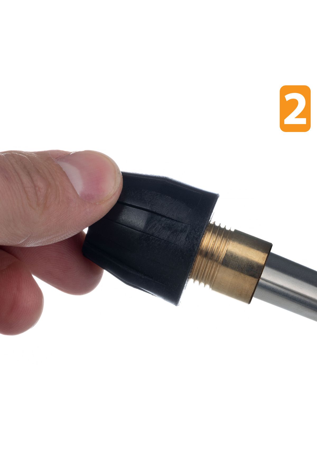 Rosfix-Lanca kątowa długa do myjki Karcher K2-K7, rynny nadkola dysza Power zestaw 160 bar 4