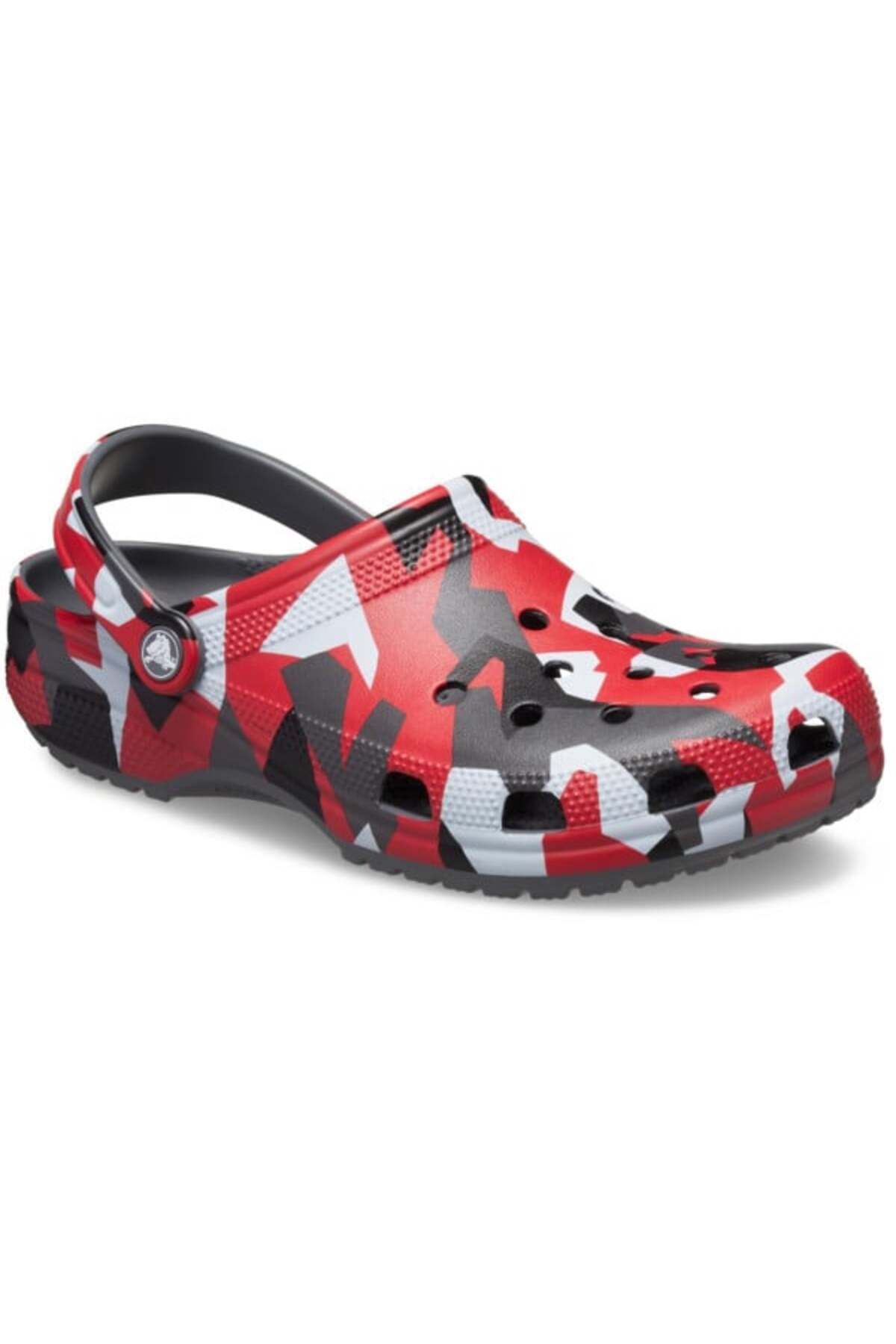 Crocs-Clogs Classic Geo Camo Clog 41-42 Eu - M8/w10 Us Gray - Slate Grey/multi 2