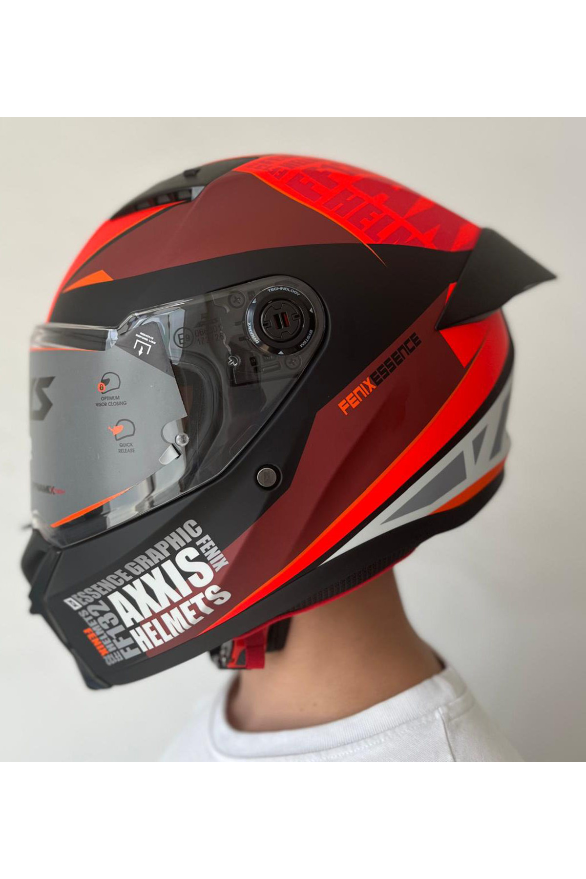 Axxis FENIX ANGRY FACE C7 BLUE MATT - Fiyatı, Yorumları