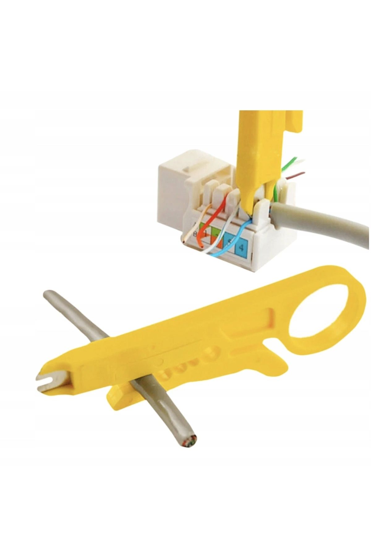 Rosfix-Set 10 în 1 - instrumente de rețea, tester de cabluri LAN cu un set de instrumente pentru dezizolare. 3